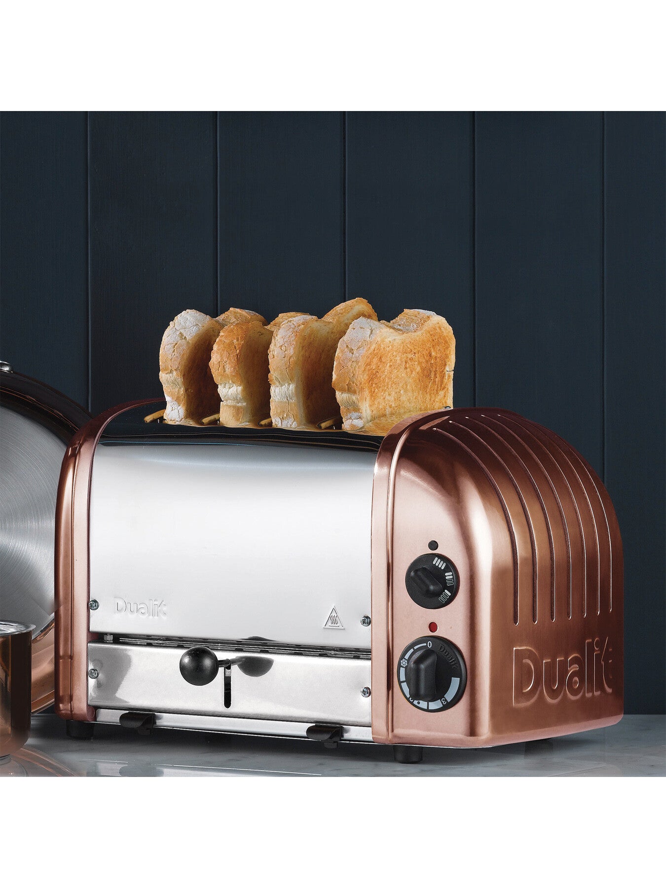 Classic 4-Slot Toaster Copper