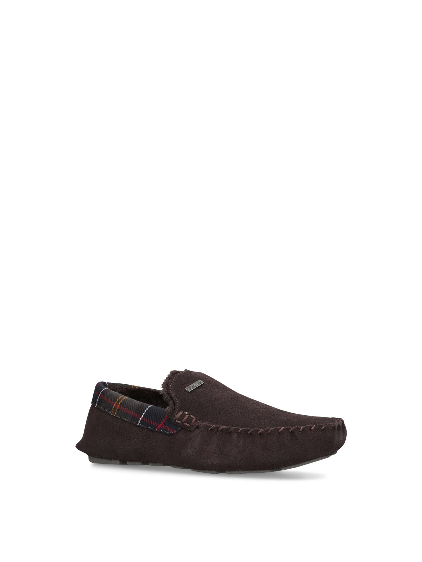 Monty Suede Slippers Brown by Barbour