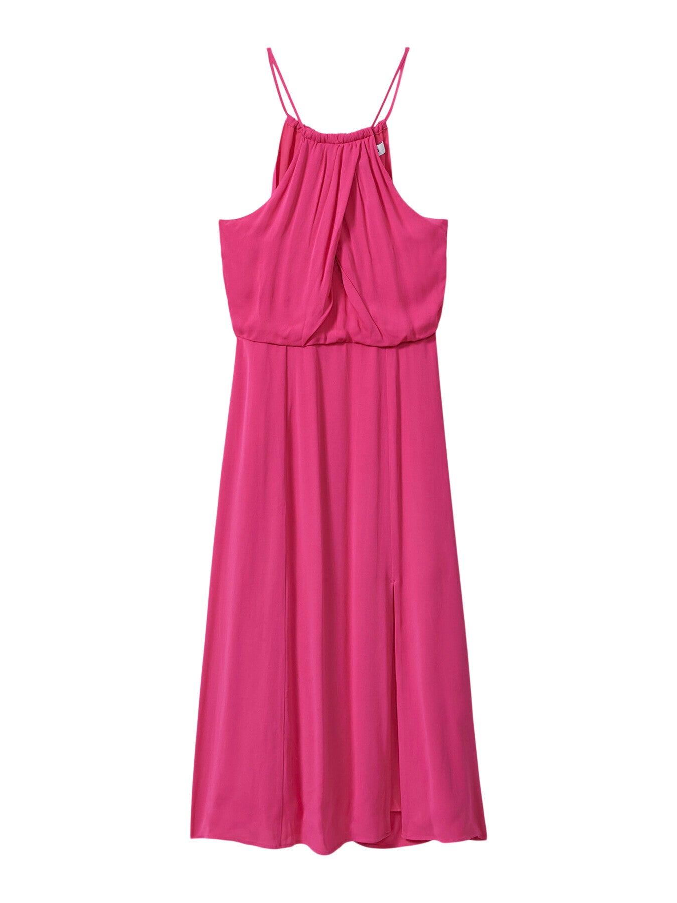 Elliana Drape Front Midi Dress