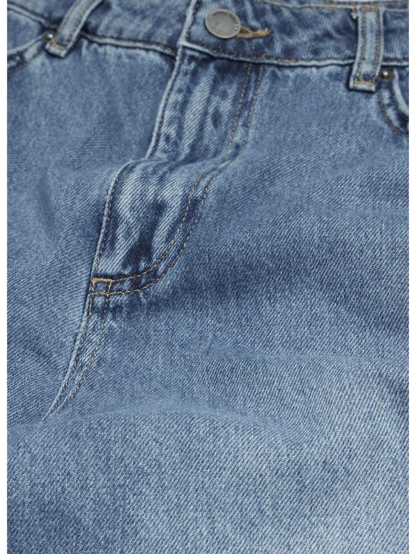 Mid Indigo Soft Wide Jeans