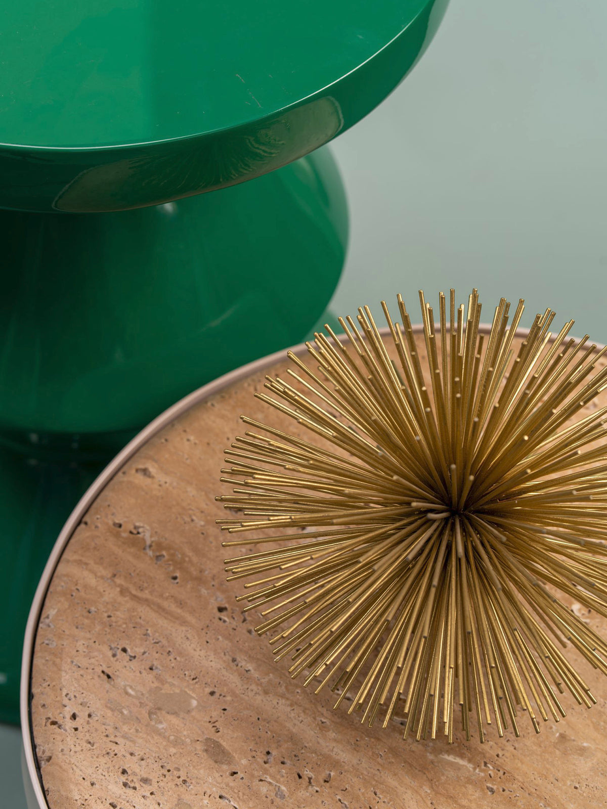 Prickle Brass Ornament Small