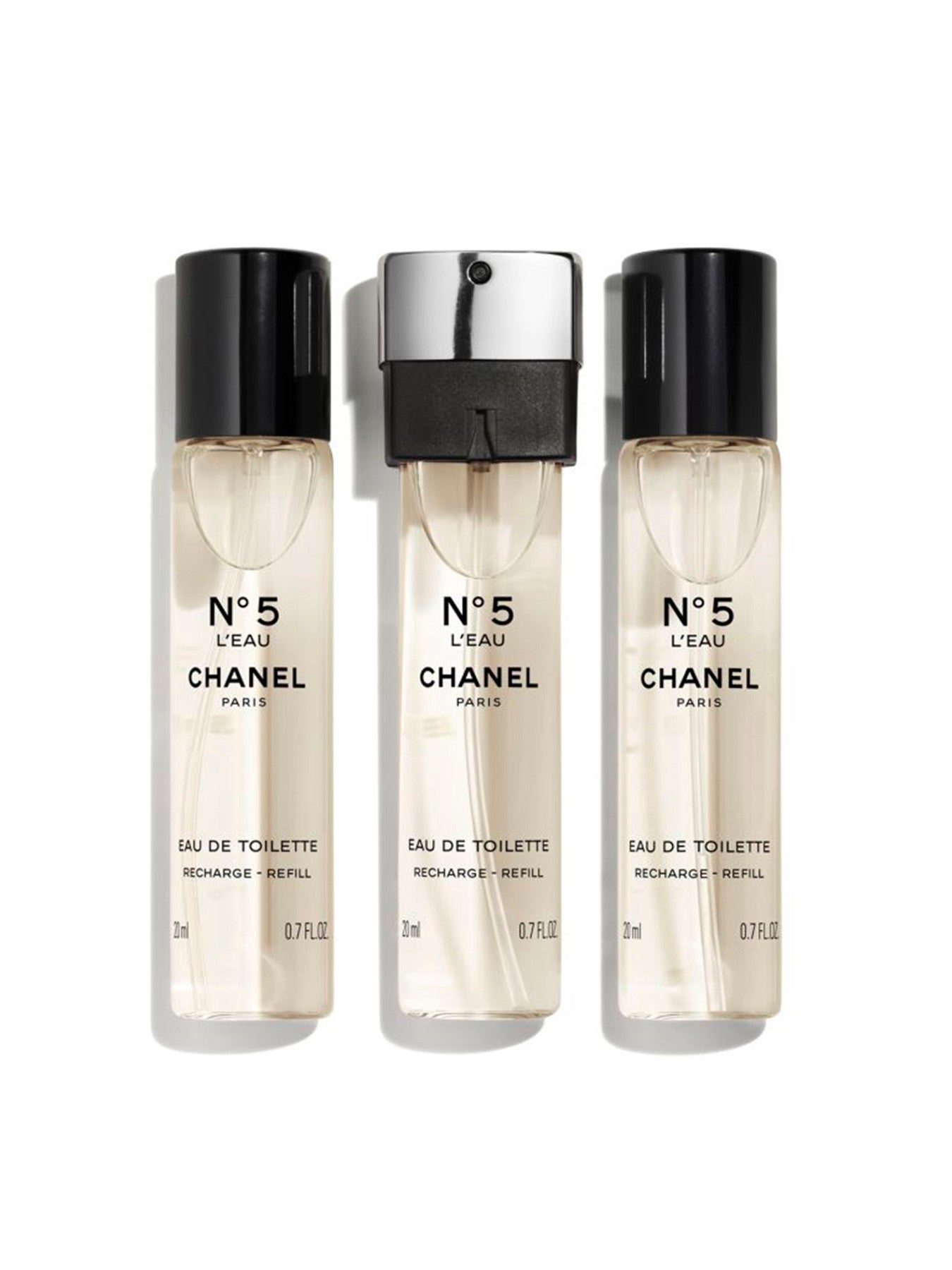 N°5 L'EAU Eau de Toilette Purse Refills 3x20ml