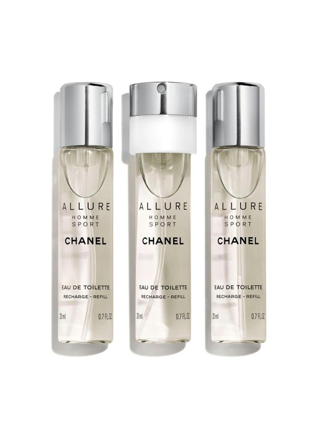 ALLURE HOMME SPORT Eau de Toilette Refills 3X20ml
