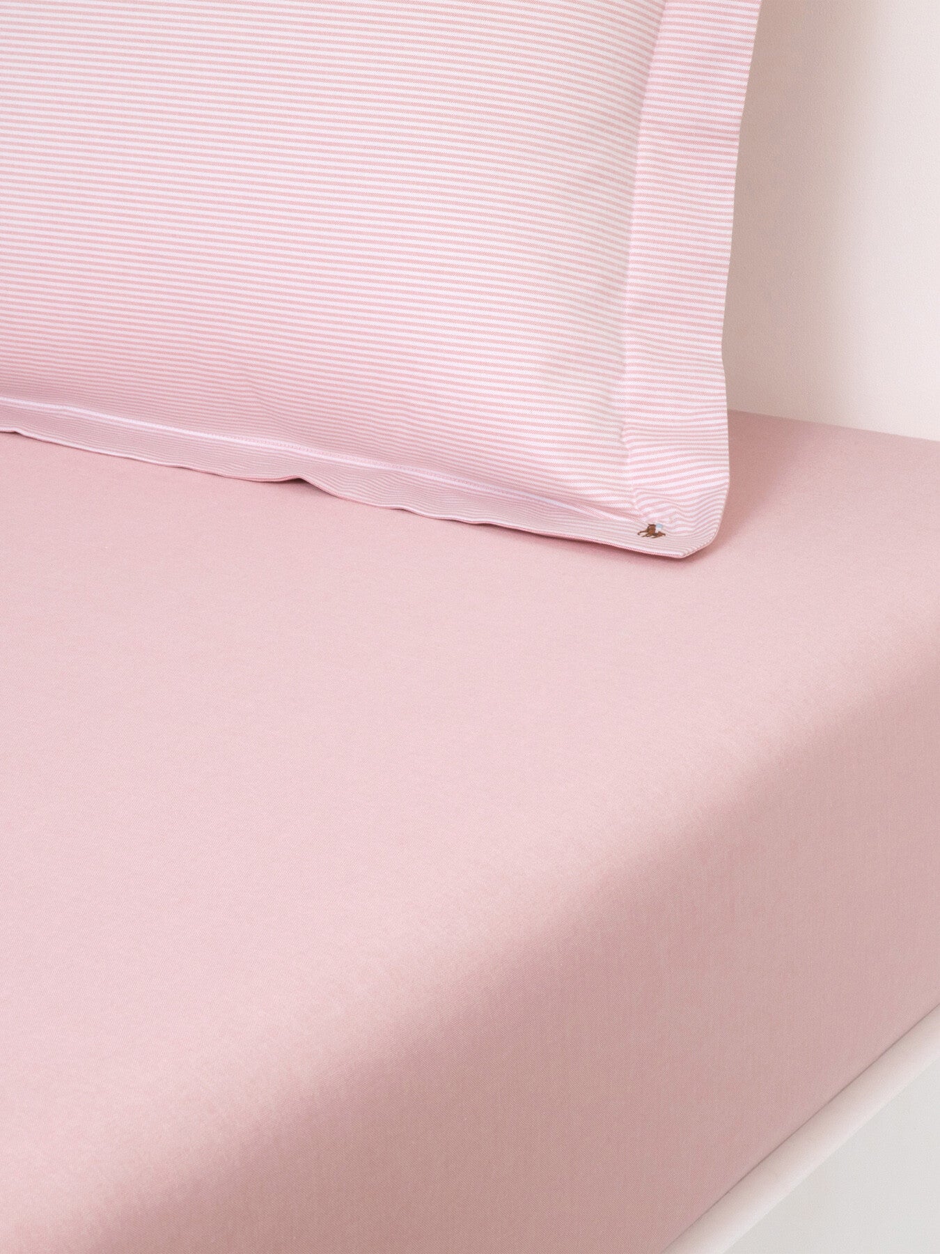 Oxford Fitted Sheet Pink