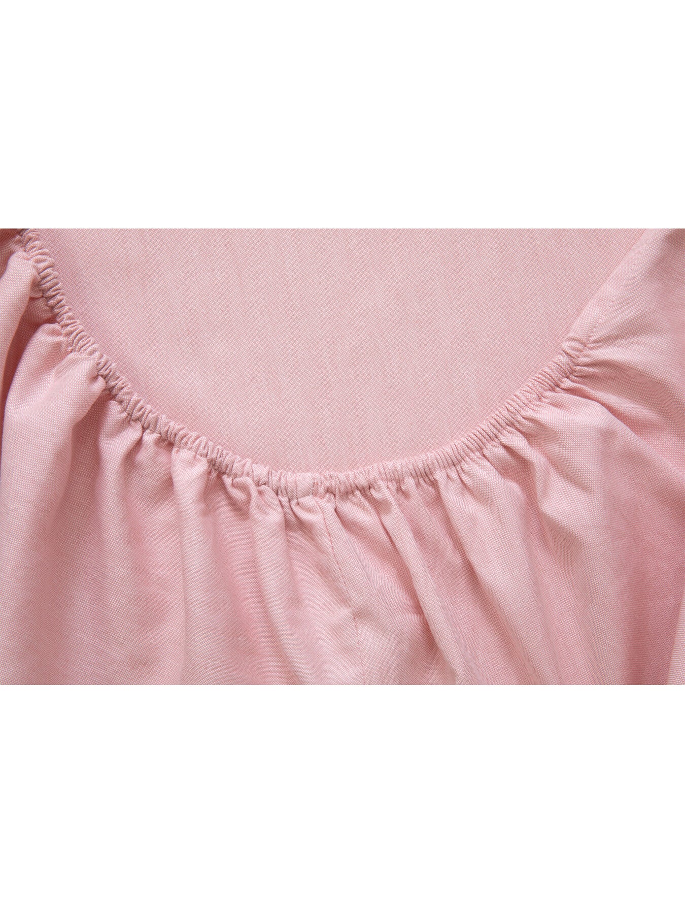 Oxford Fitted Sheet Pink