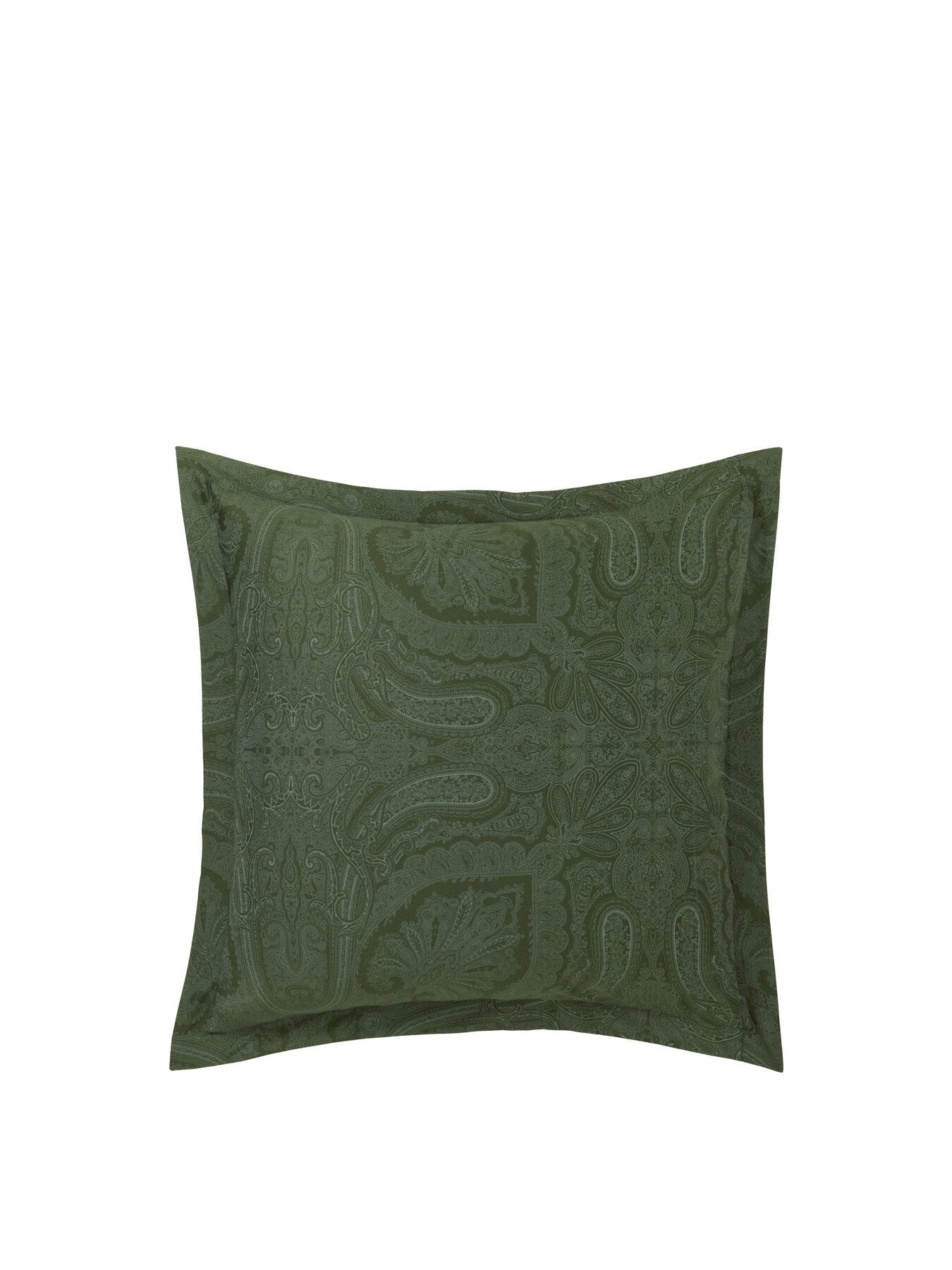Doncaster Square Oxford Pillowcase Dark Green