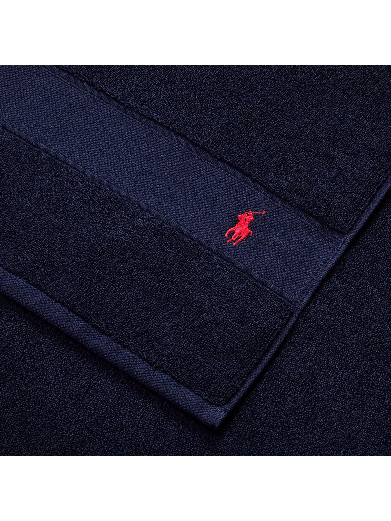 Polo Player Guest Towel Navy