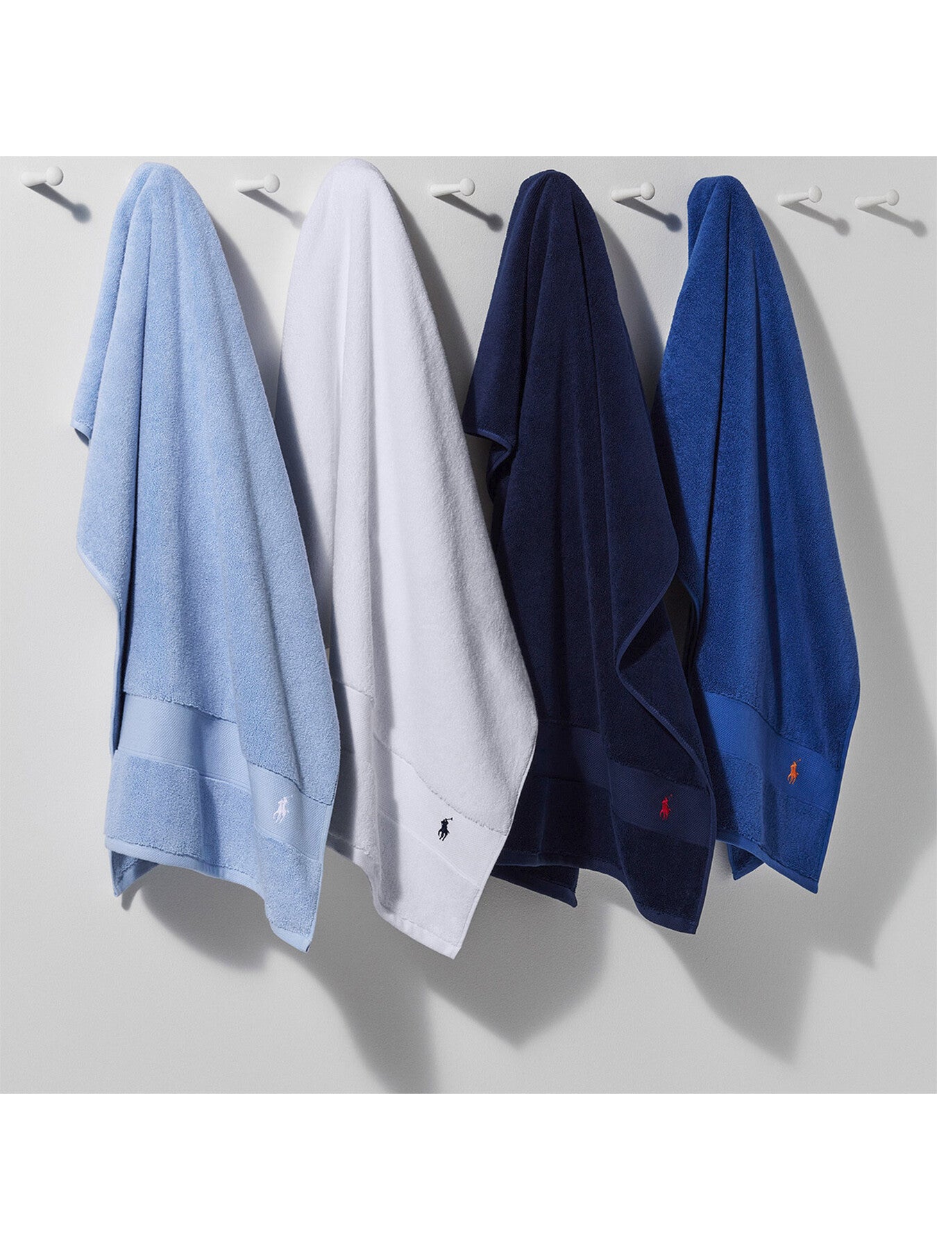 Polo Player Guest Towel Navy