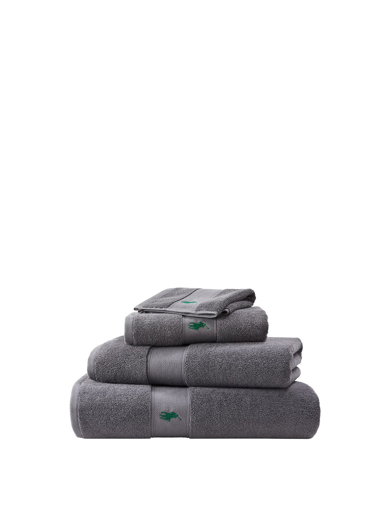 Polo Player Hand Towel Barclay Heather