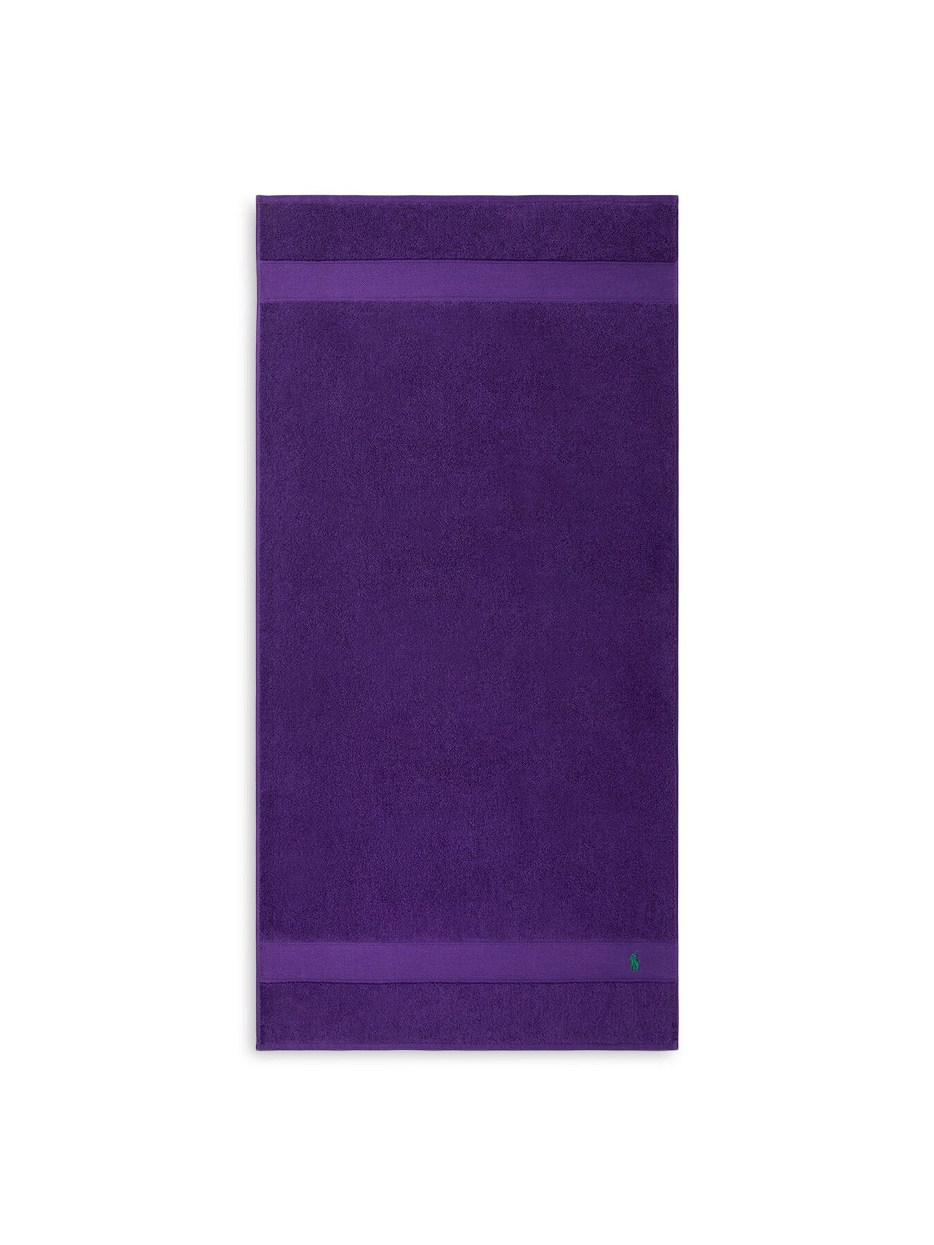 Polo Player Bath Towel Purple