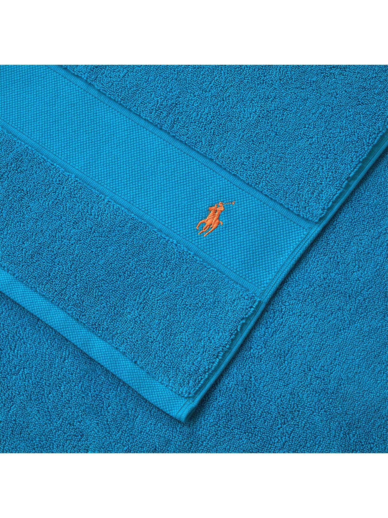 Polo Player Hand Towel Cove Blue