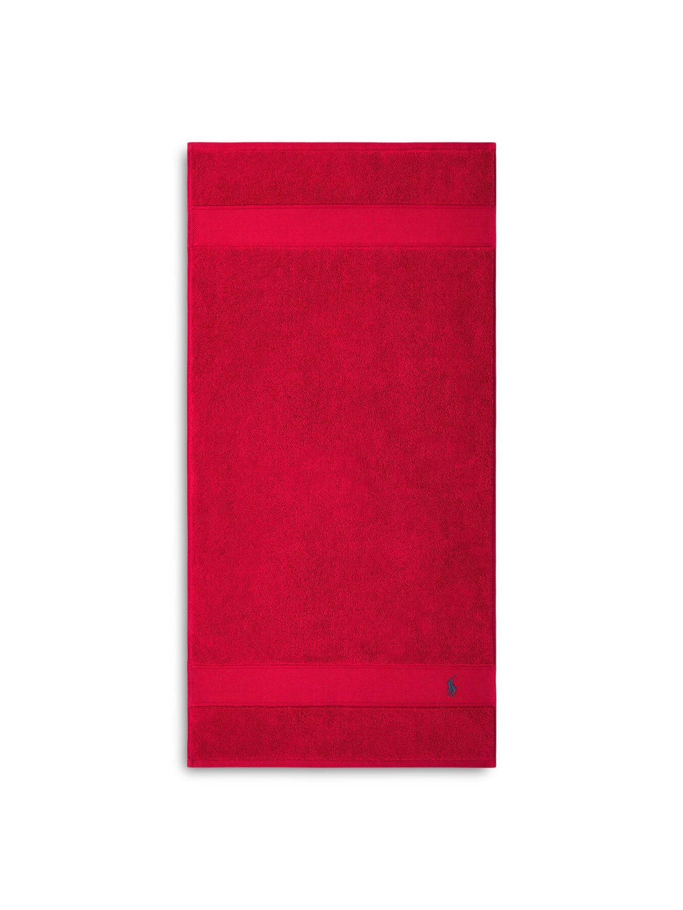 Polo Player Hand Towel Red
