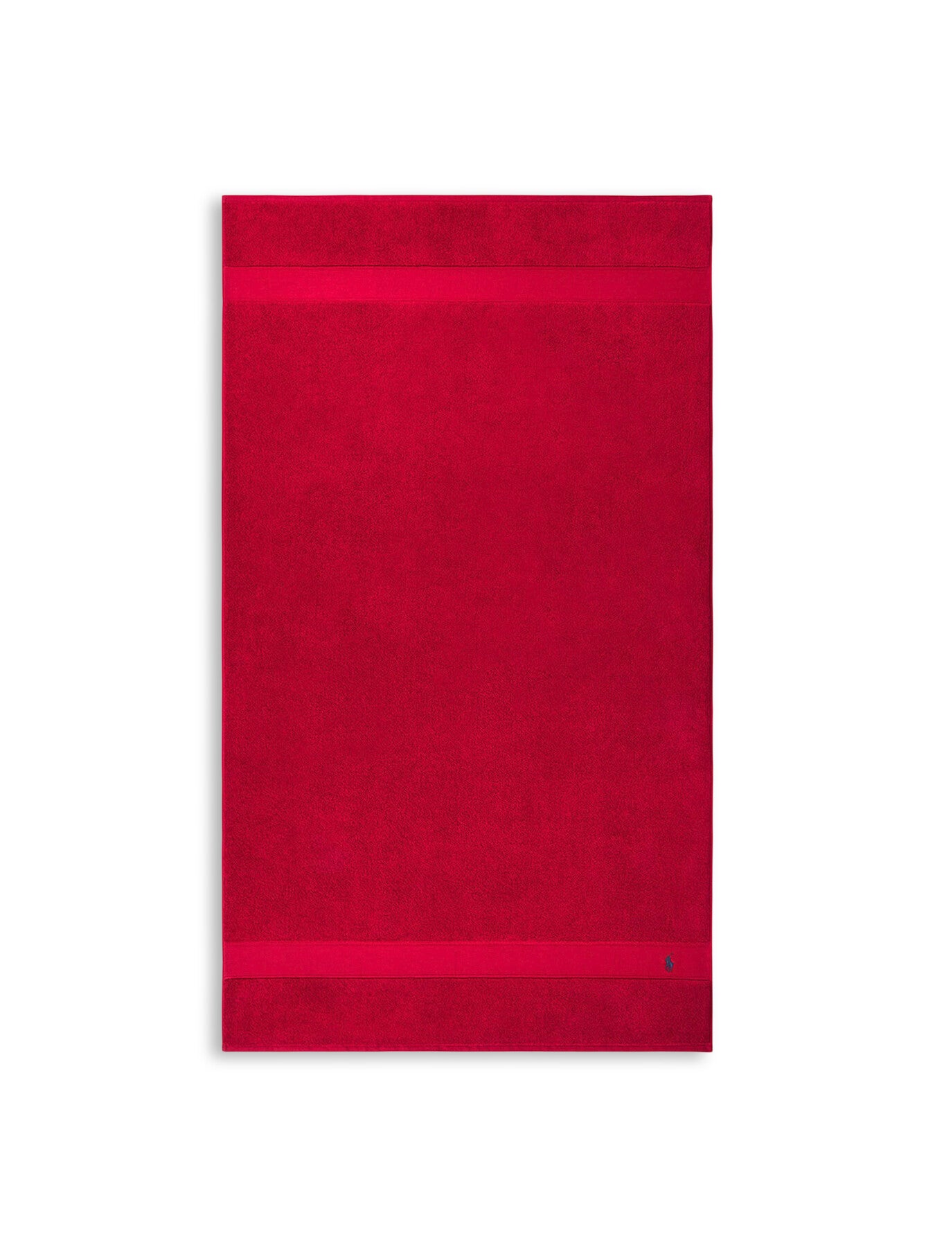 Polo Player Bath Sheet Red