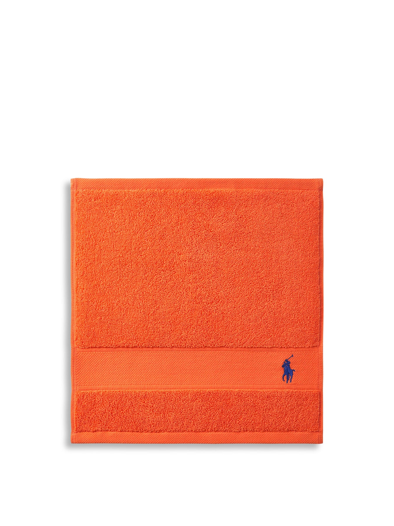 Polo Player Face Cloth Orange