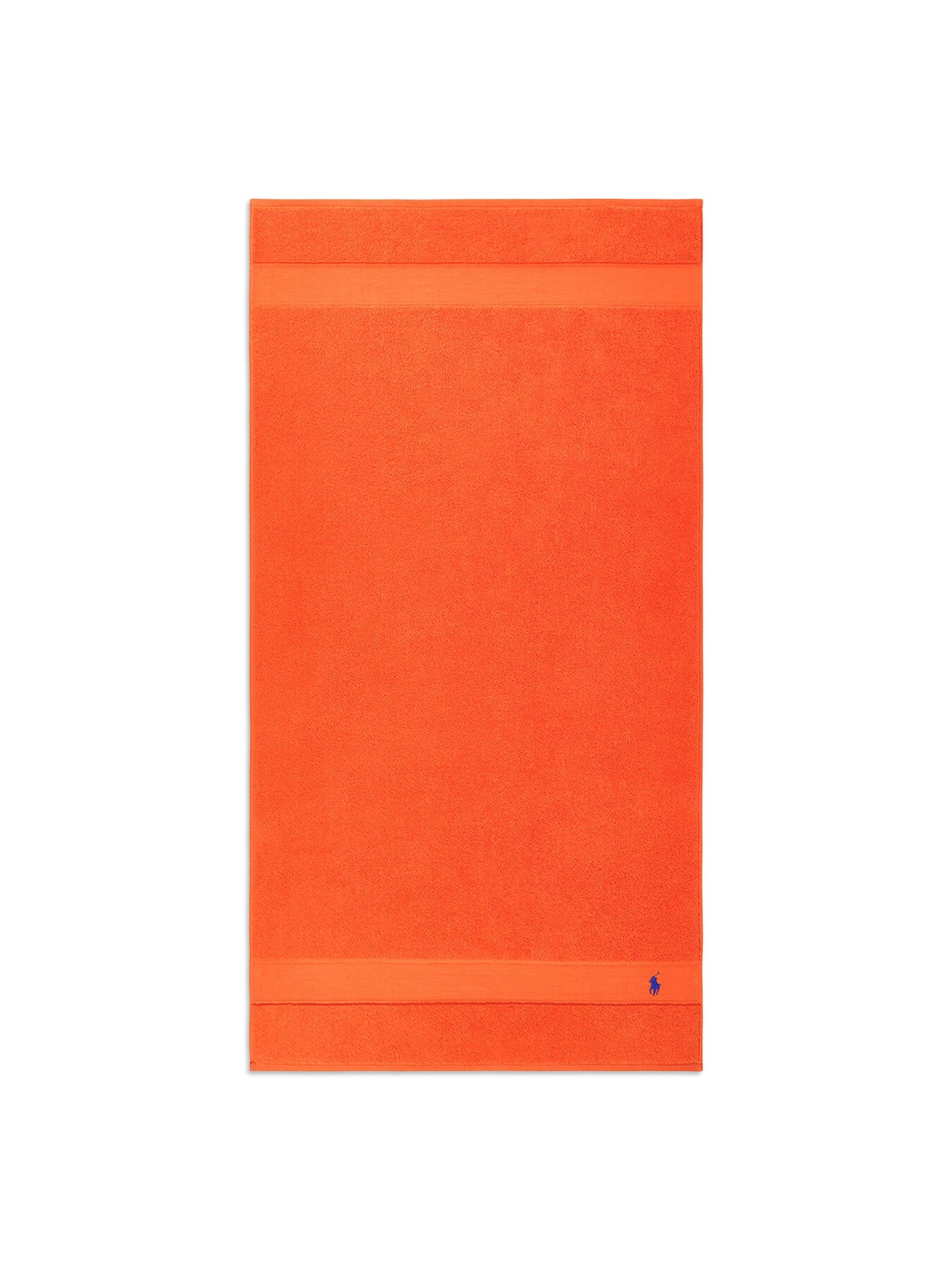 Polo Player Bath Towel Orange