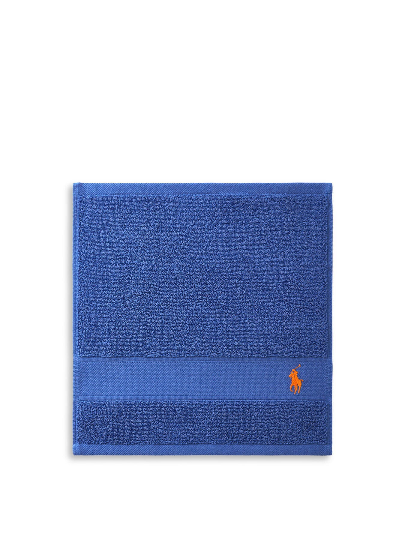 Polo Player Face Cloth Iris Blue