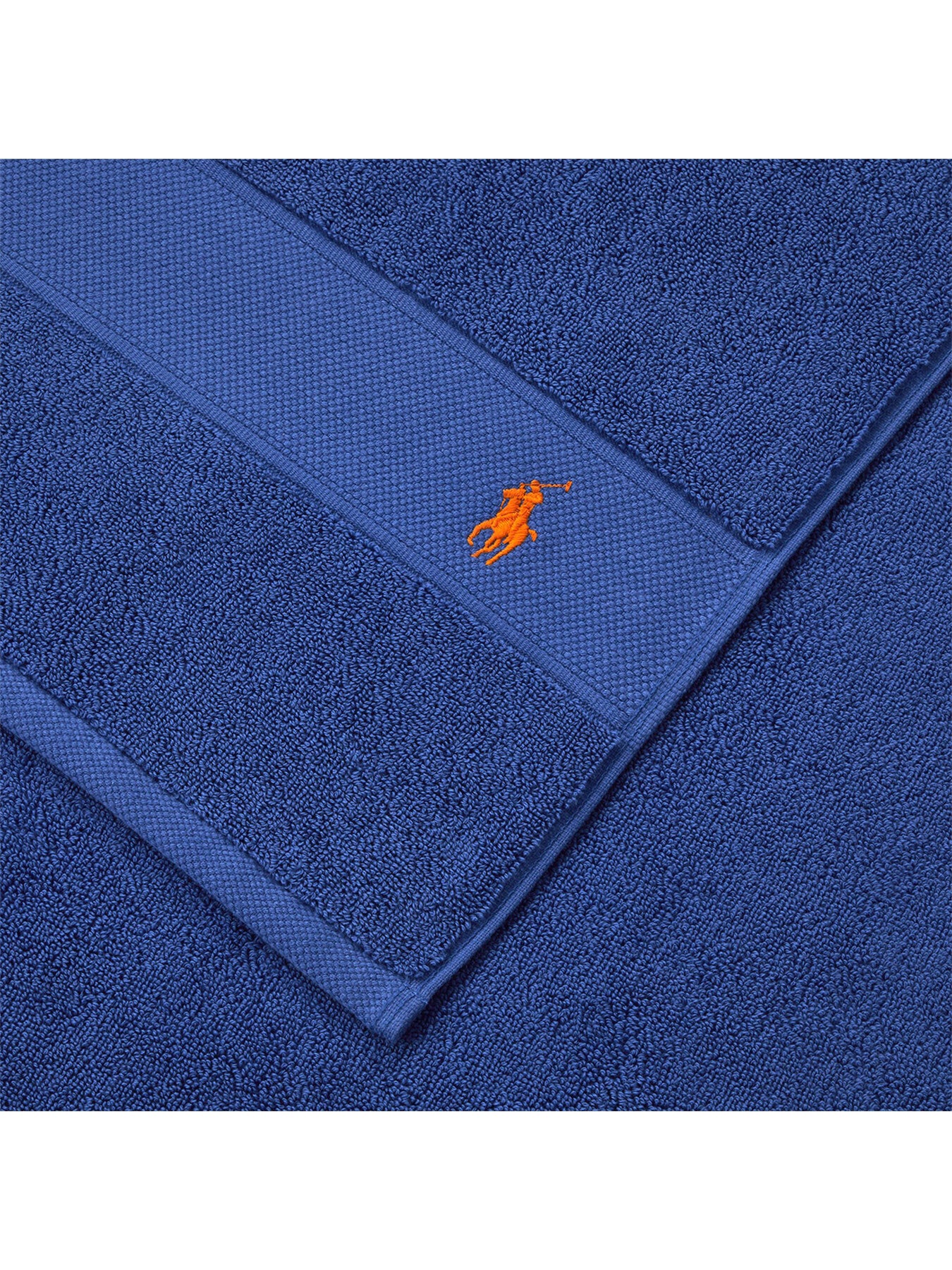 Polo Player Bath Sheet Iris Blue