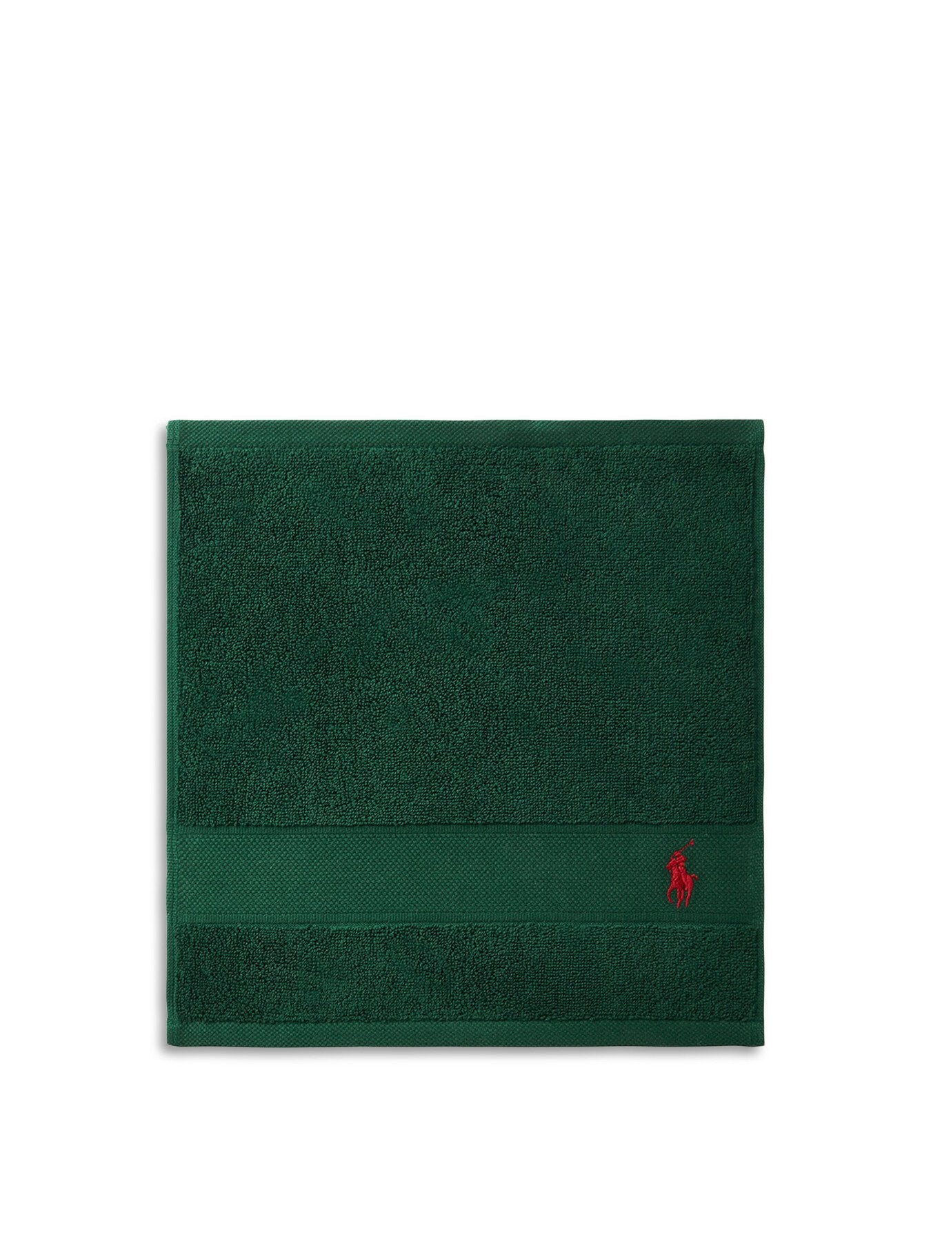 Polo Player Face Cloth College Green