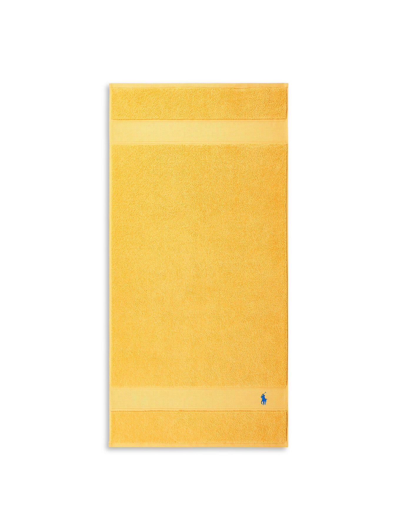 Polo Player Hand Towel Yellow