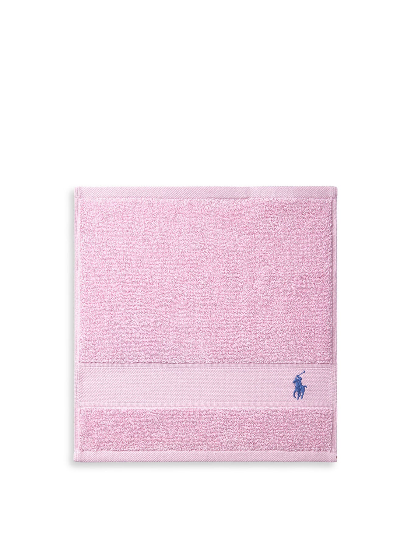 Polo Player Face Cloth Pink