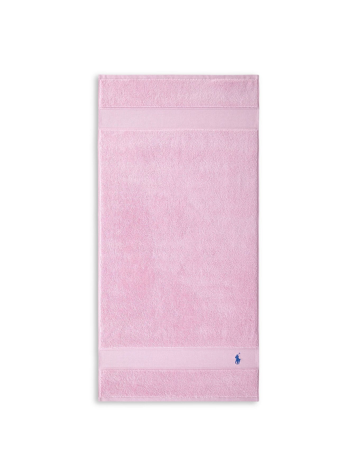 Polo Player Hand Towel Pink
