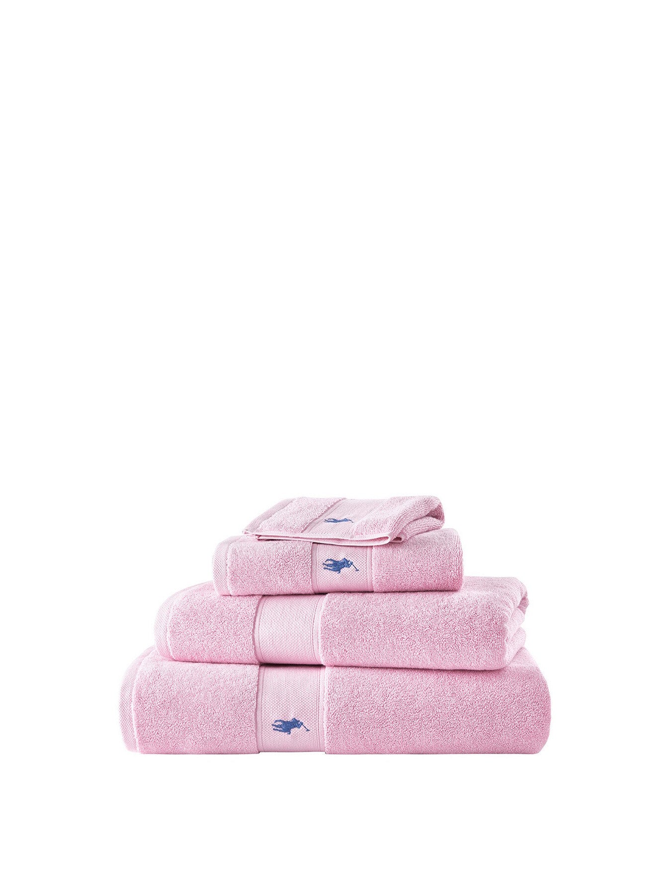Polo Player Bath Sheet Pink