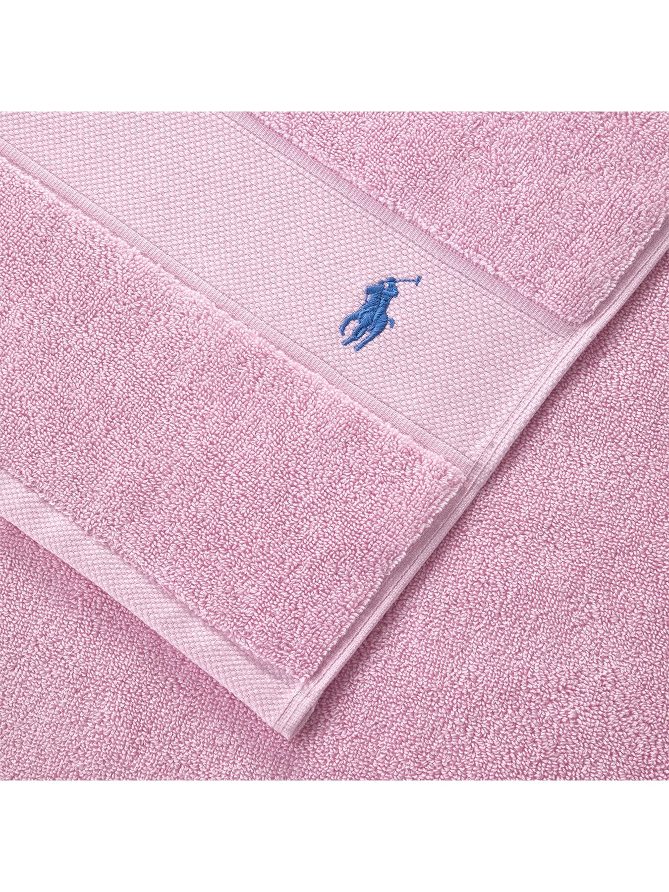 Polo Player Bath Sheet Pink