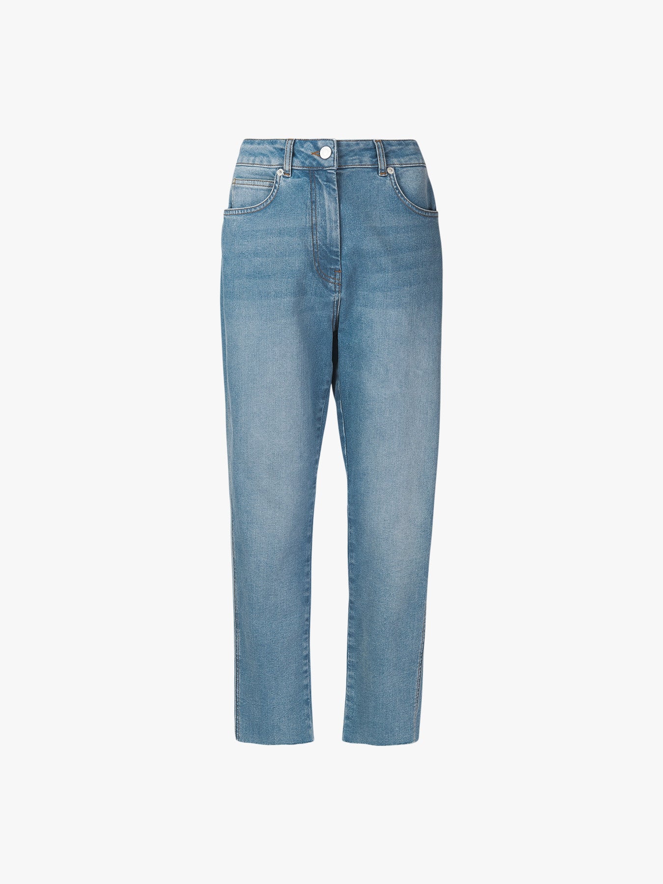 Slim Frayed Detail Jean