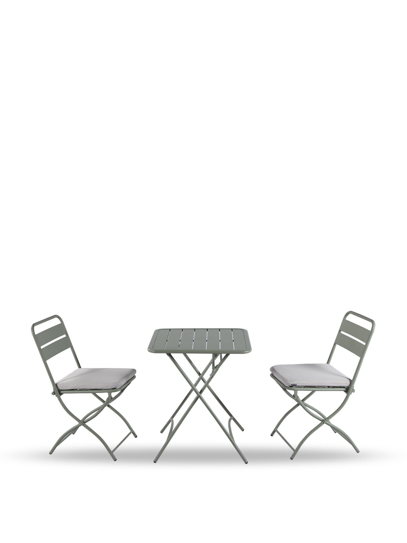 Urban Folding Bistro Set Sage Green