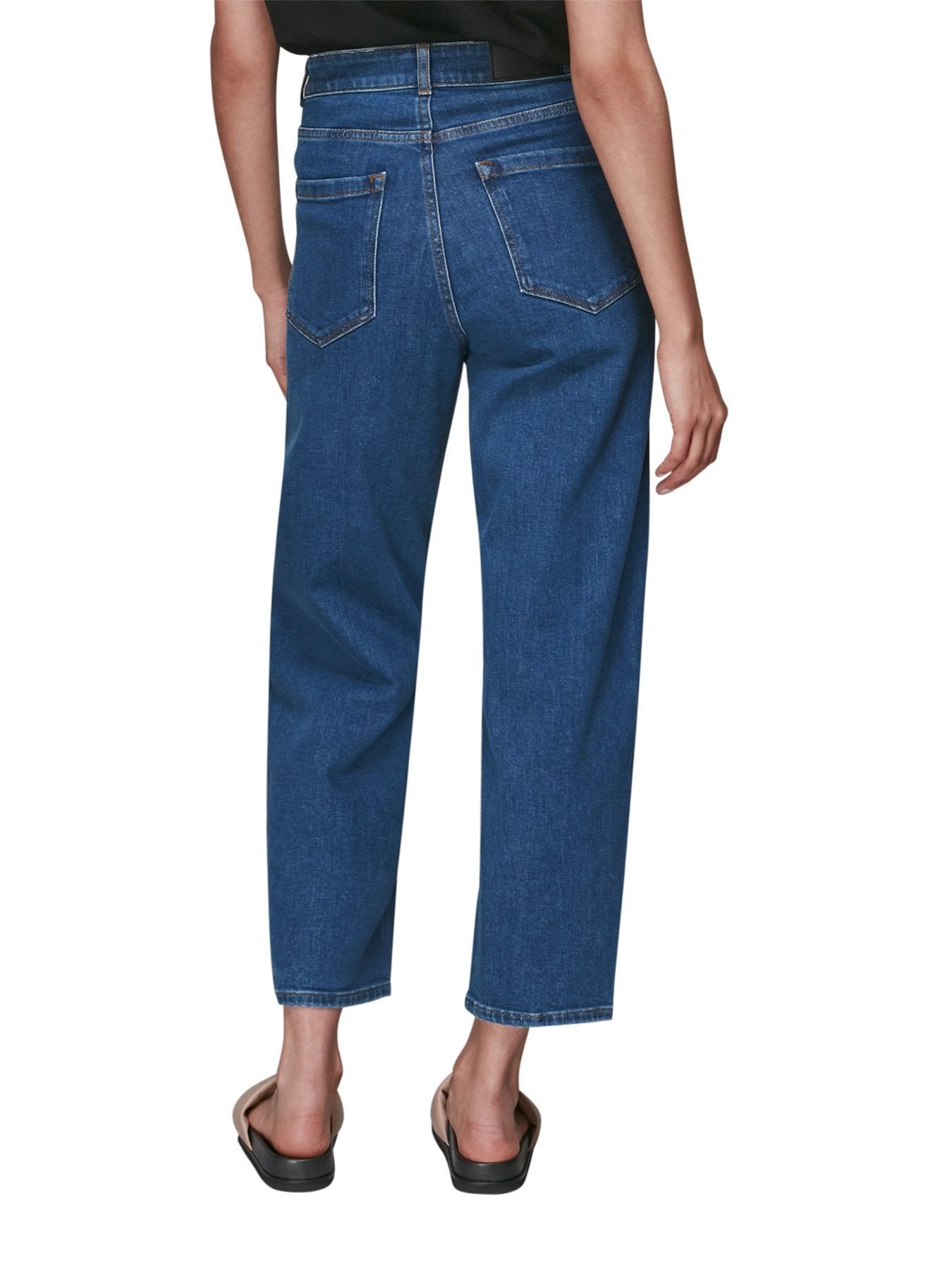 Stretch Barrel Leg Jean