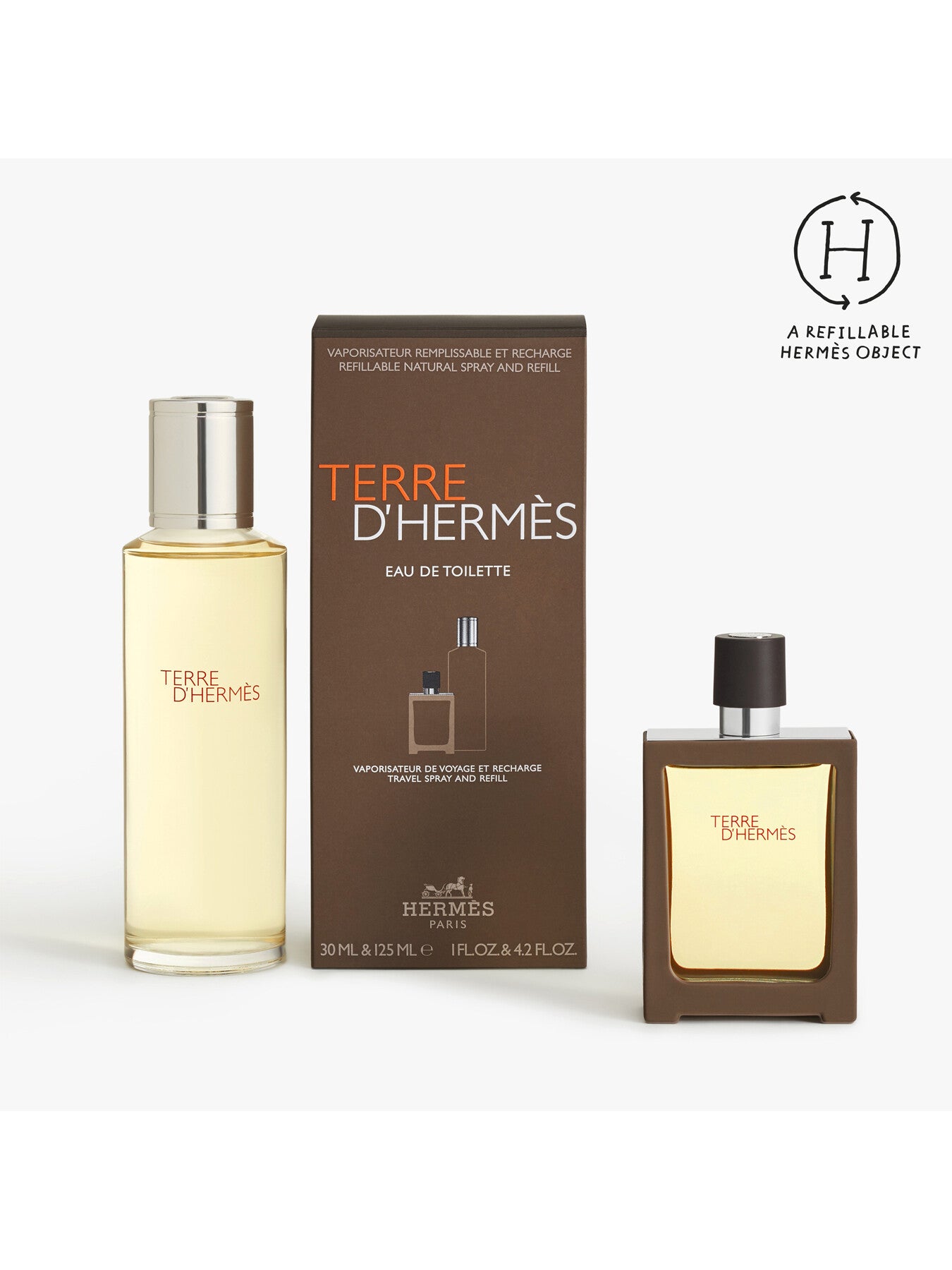 Terre d'Hermès Eau de Toilette Refill 125ml