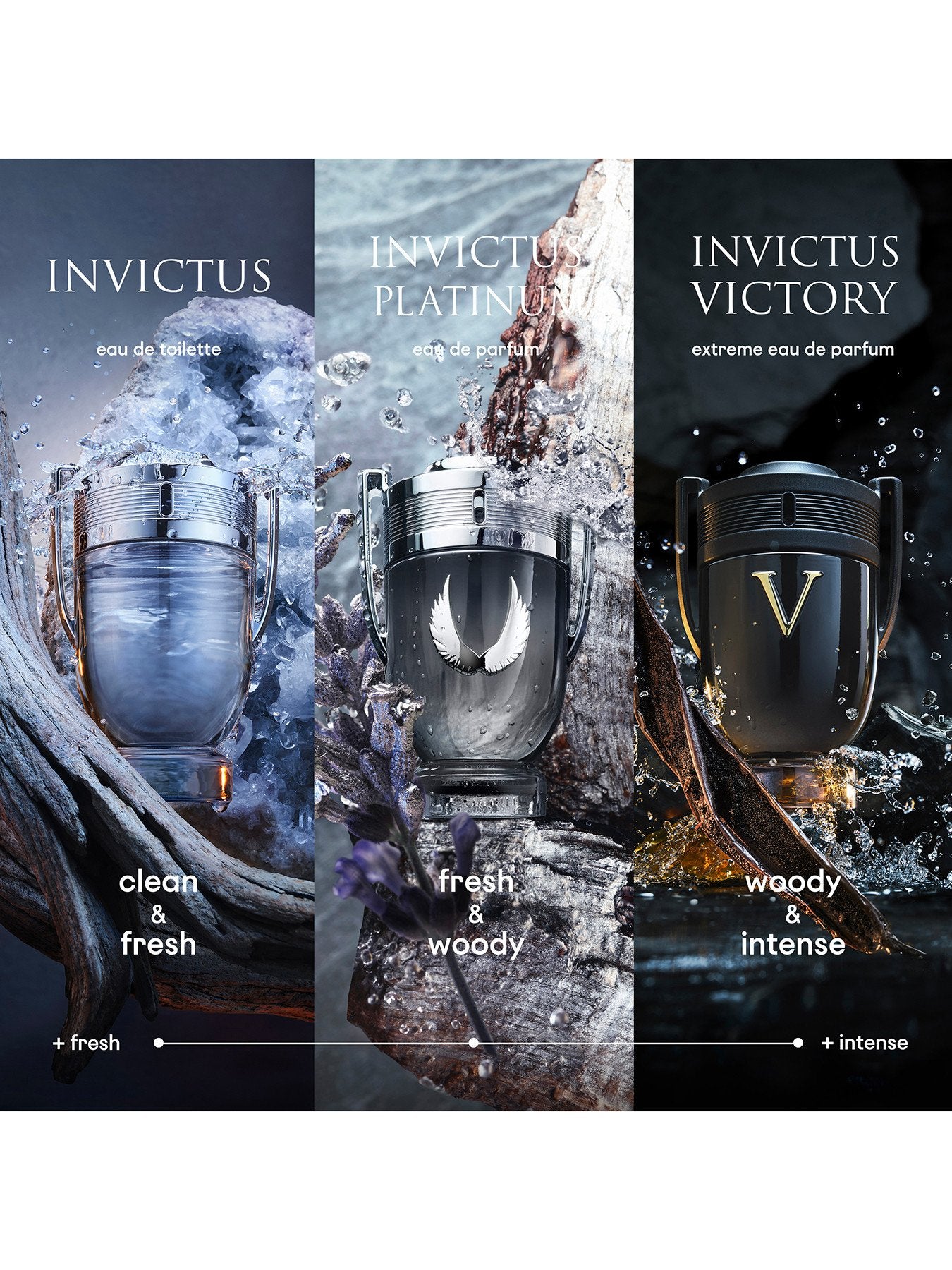 Invictus Platinum Eau de Parfum 50ml