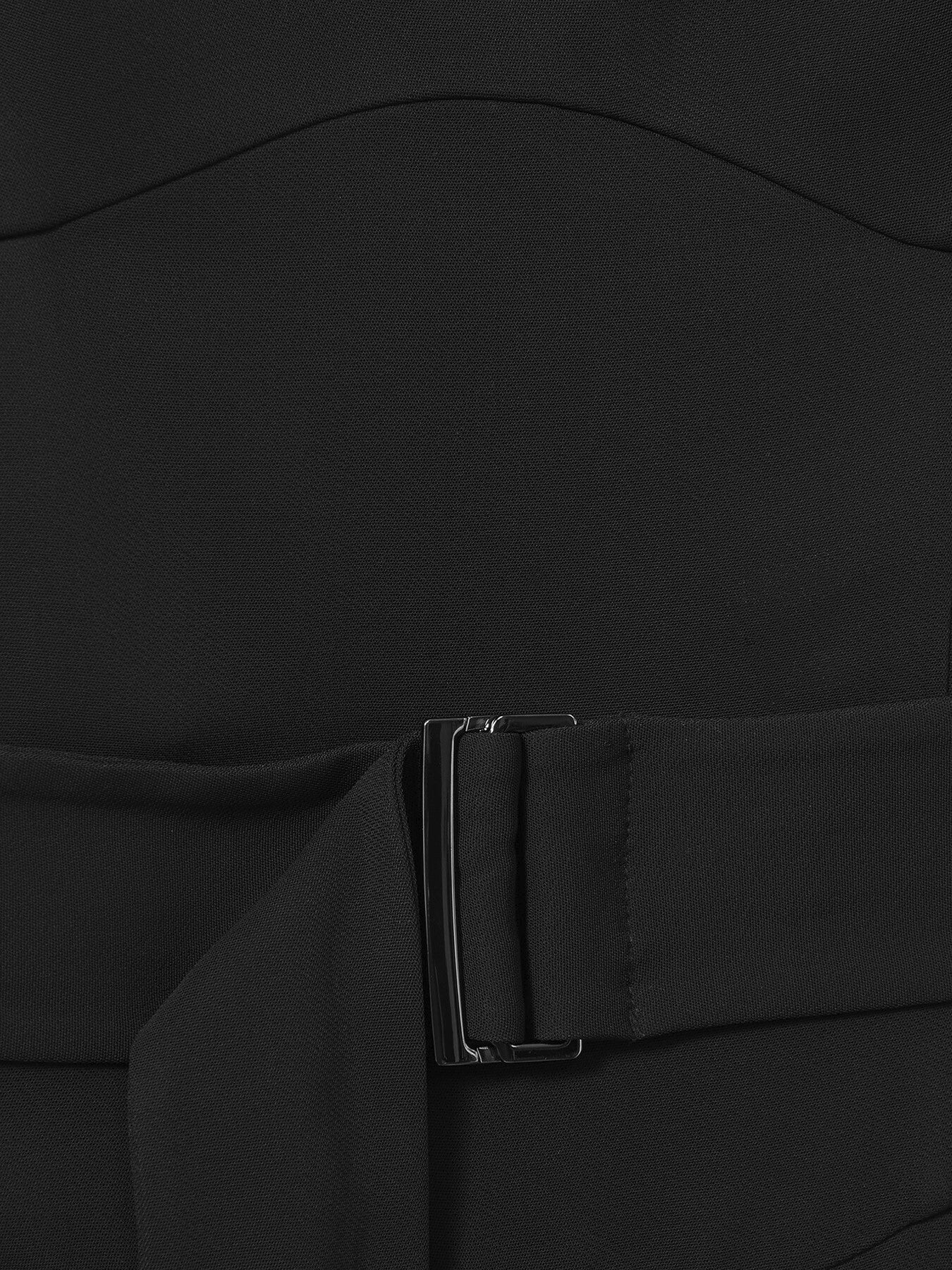 Kim Cross-Back Belted Jumpsuit