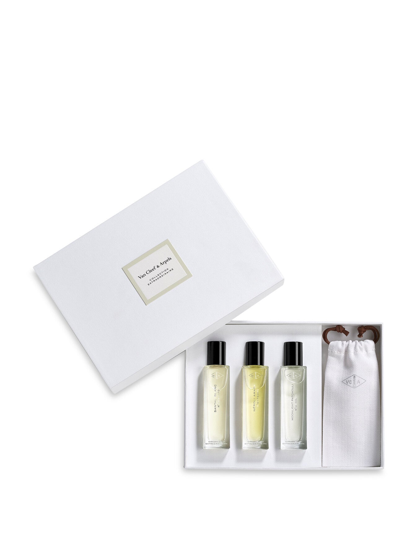 Collection Extraordinaire Travel Set 3 x 15ml Néroli Amara Moonlight Patchouli Santal Blanc