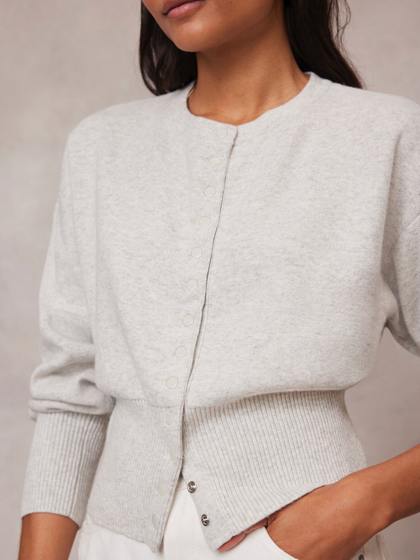 Cotton Blend Cardigan