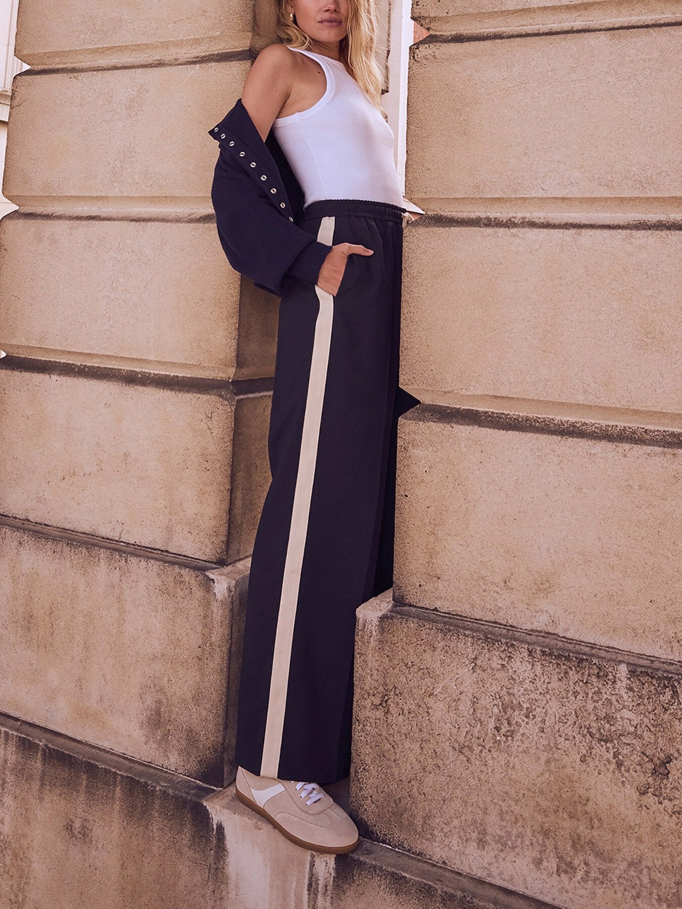 Side Stripe Trousers