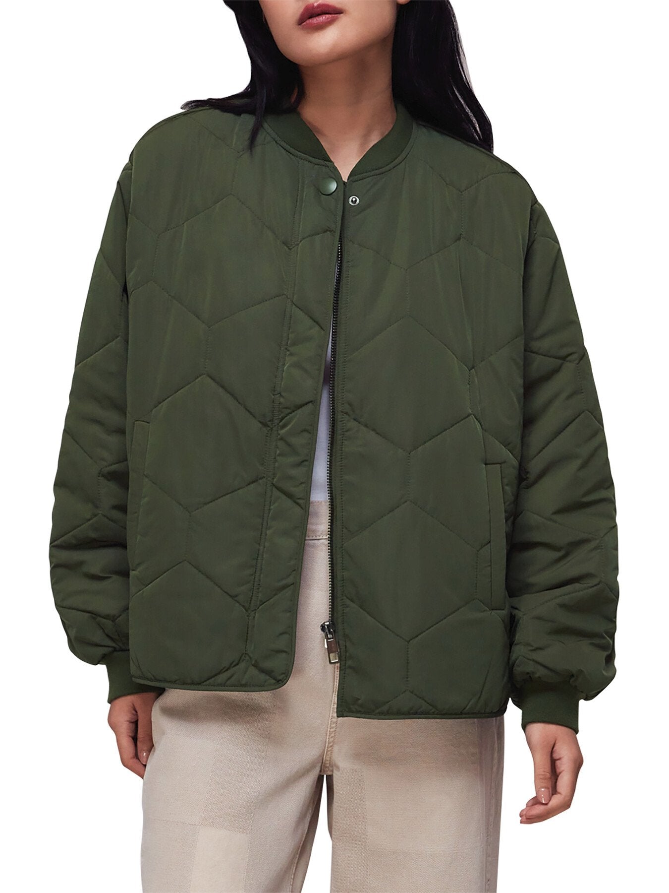 Ida Short Quilted Coat