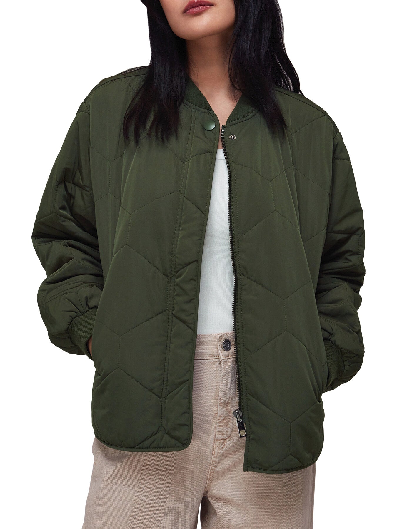 Ida Short Quilted Coat