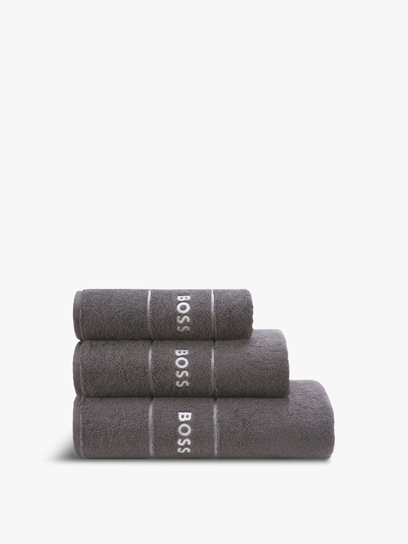 Plain Guest Towel Graphite