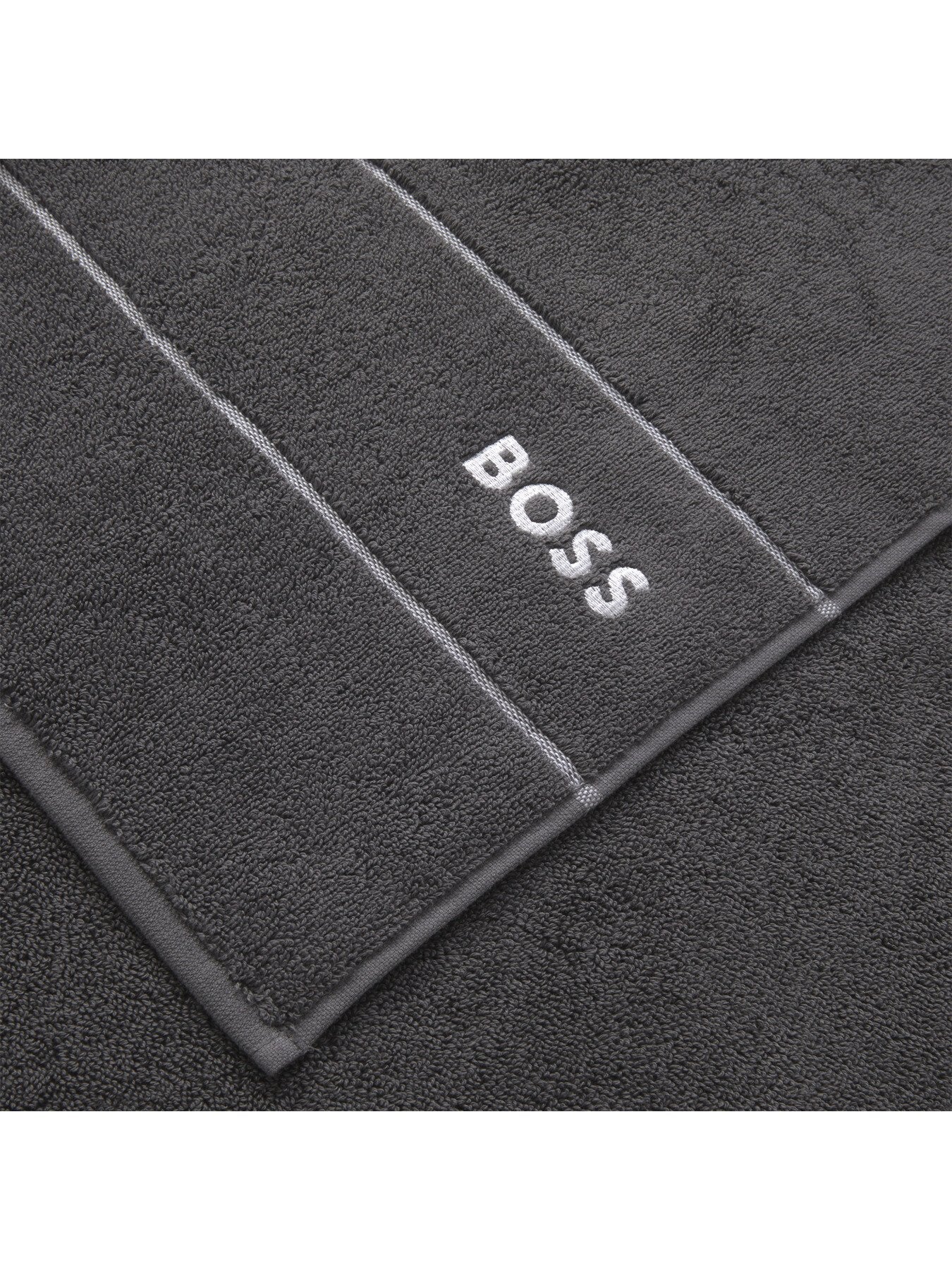 Plain Bath Towel Graphite
