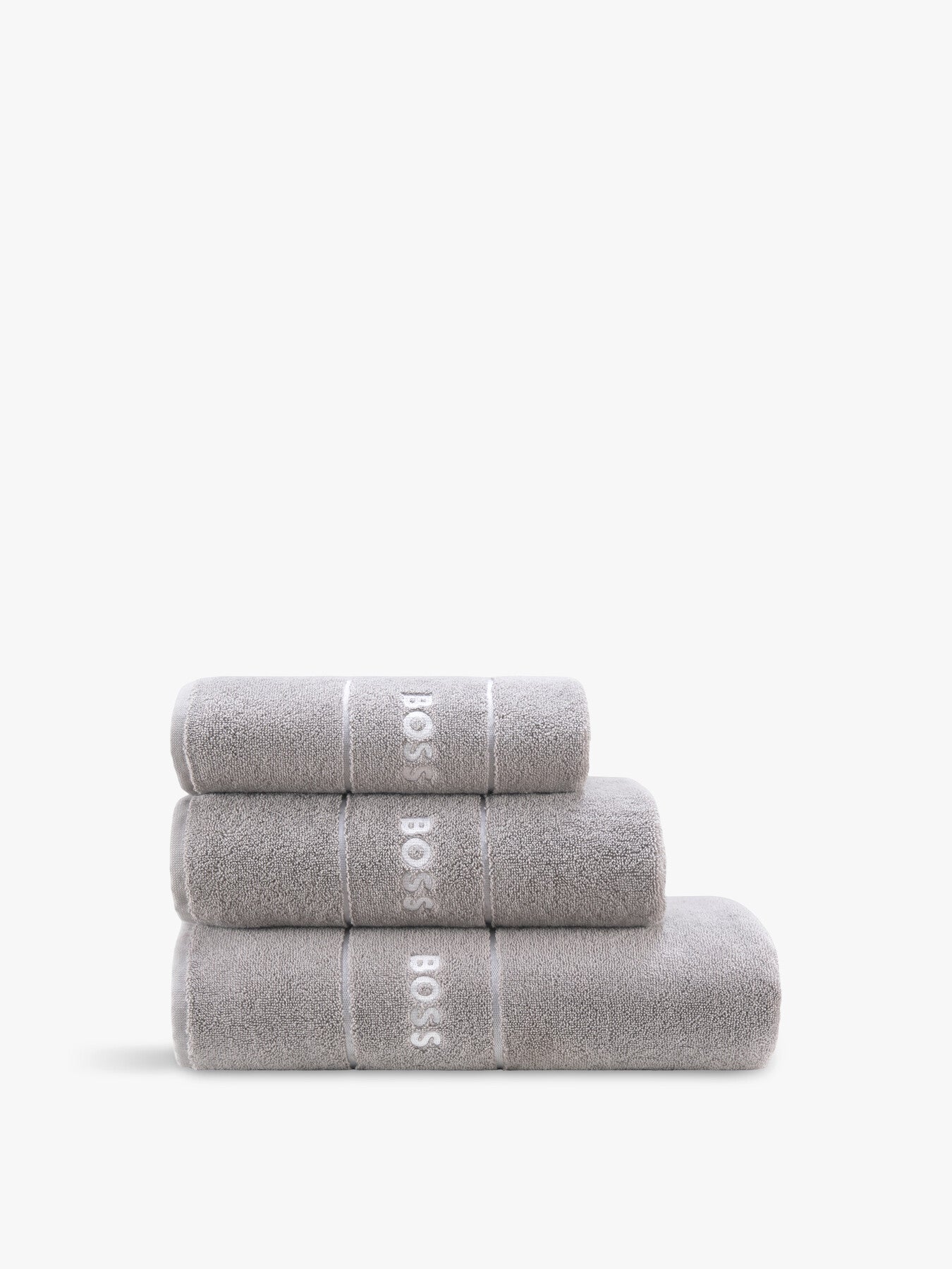 Plain Guest Towel Concrete