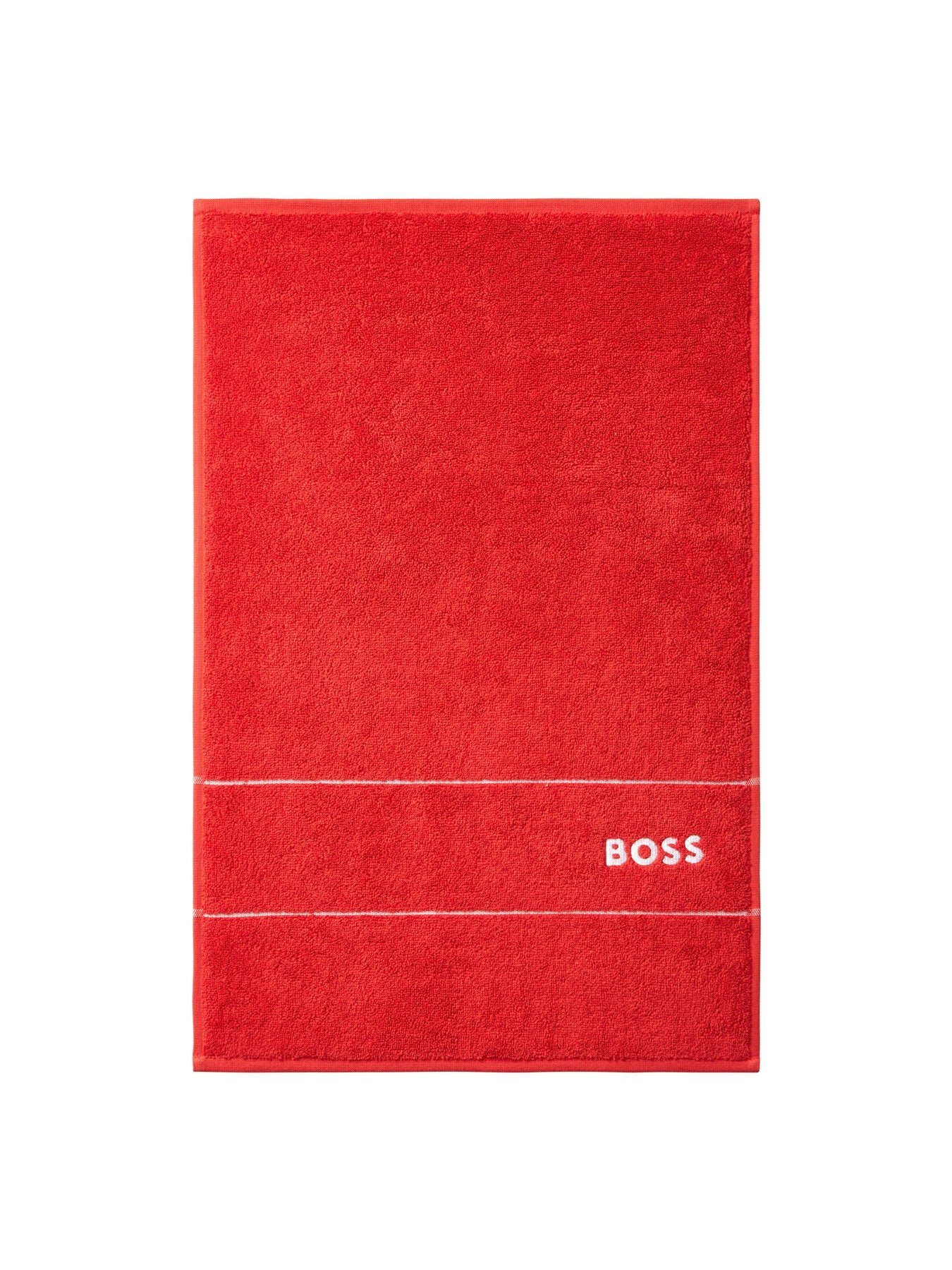 Plain Guest Towel Red