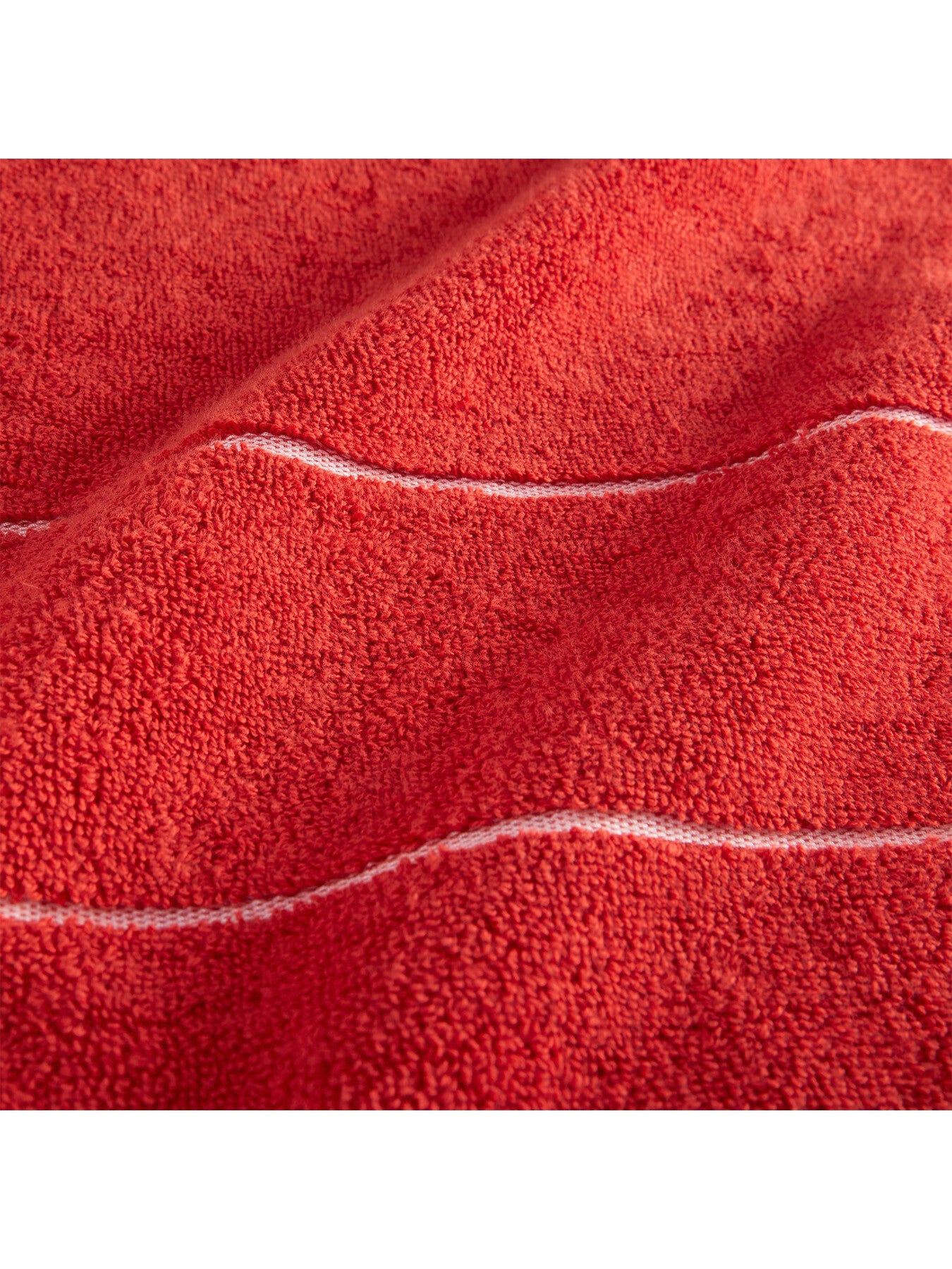 Plain Guest Towel Red
