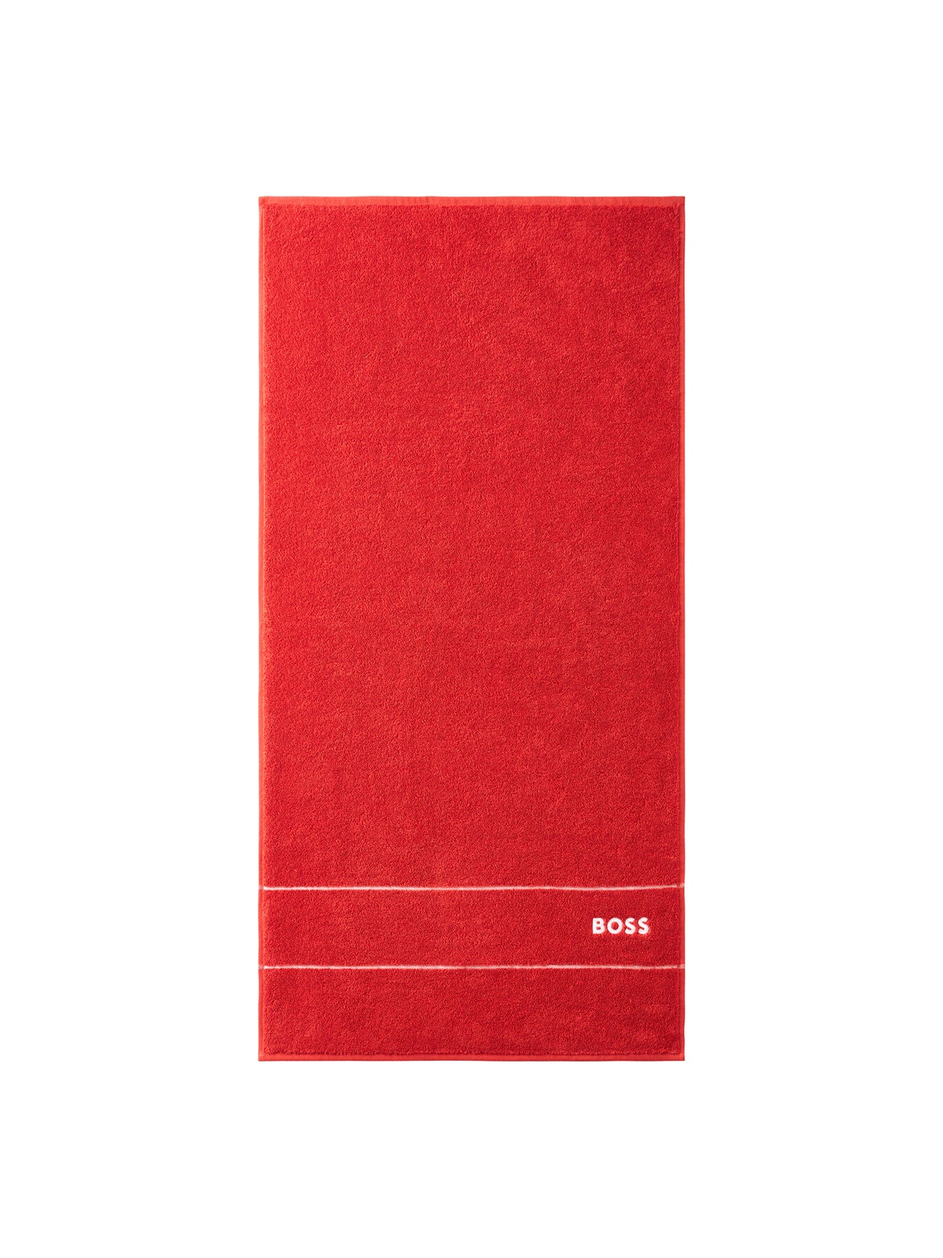 Plain Hand Towel Red