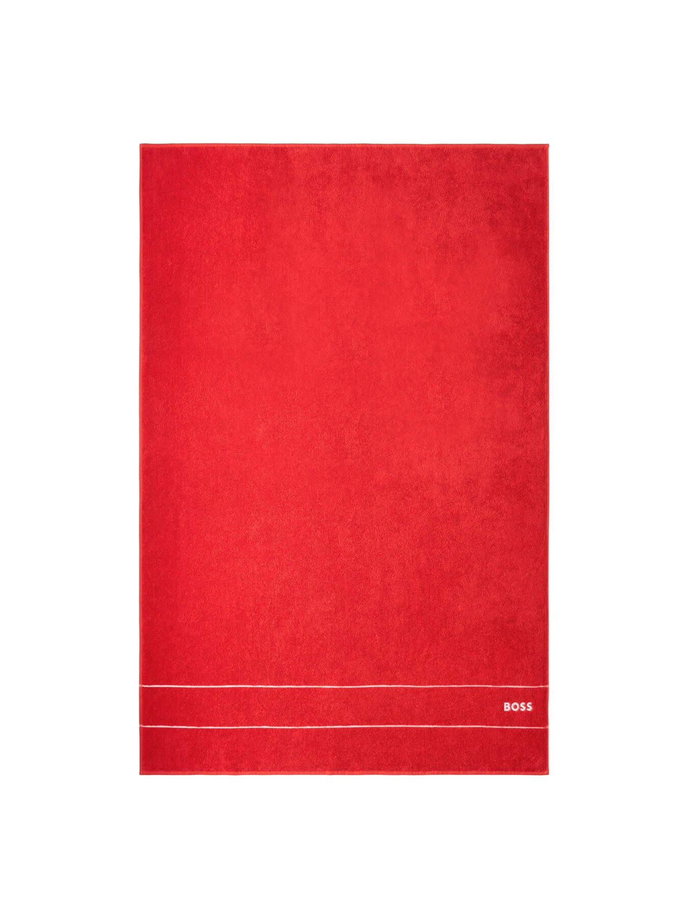 Plain Bath Sheet Red