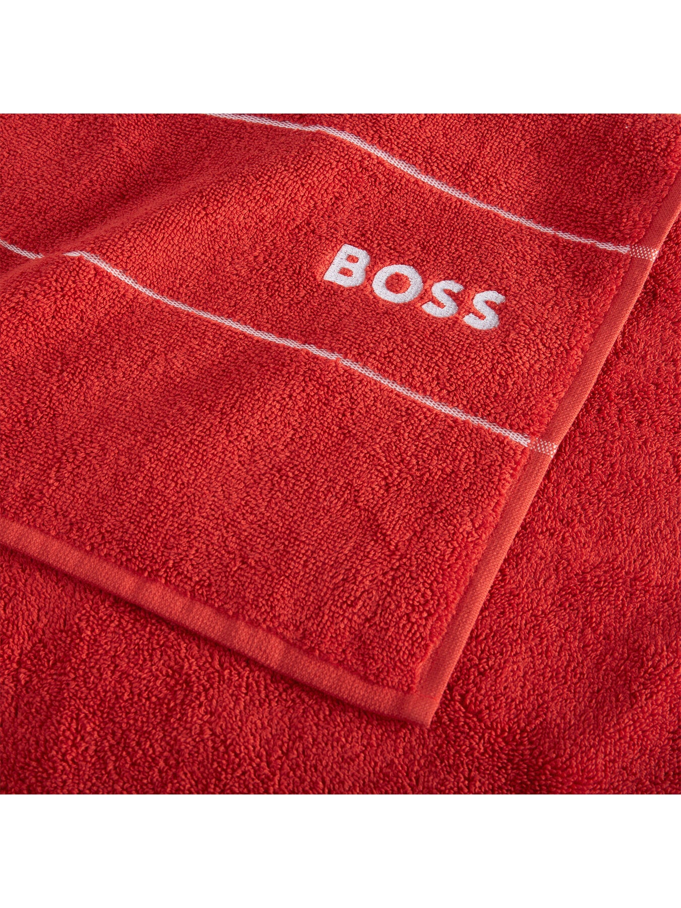 Plain Bath Sheet Red