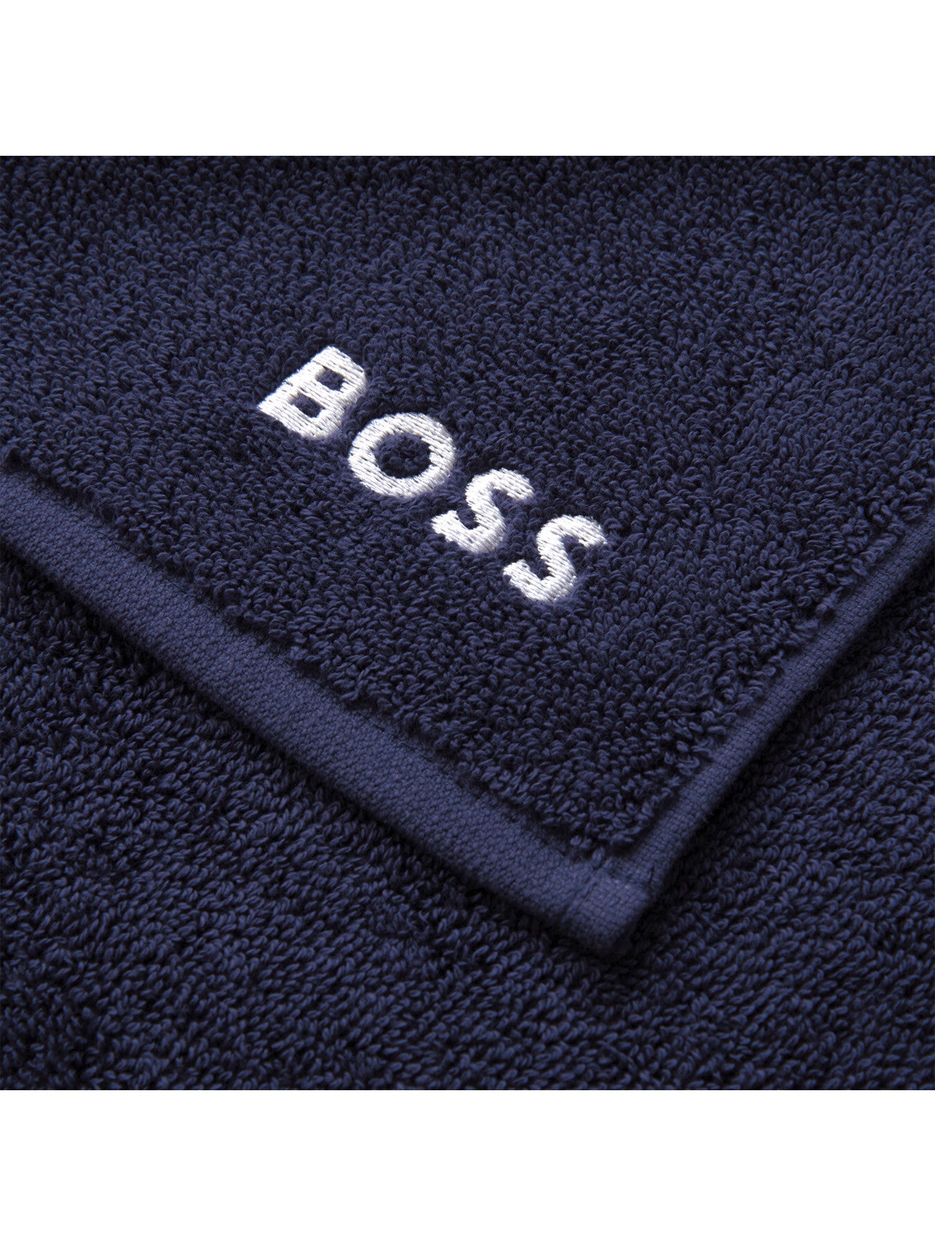 Plain Face Cloth navy