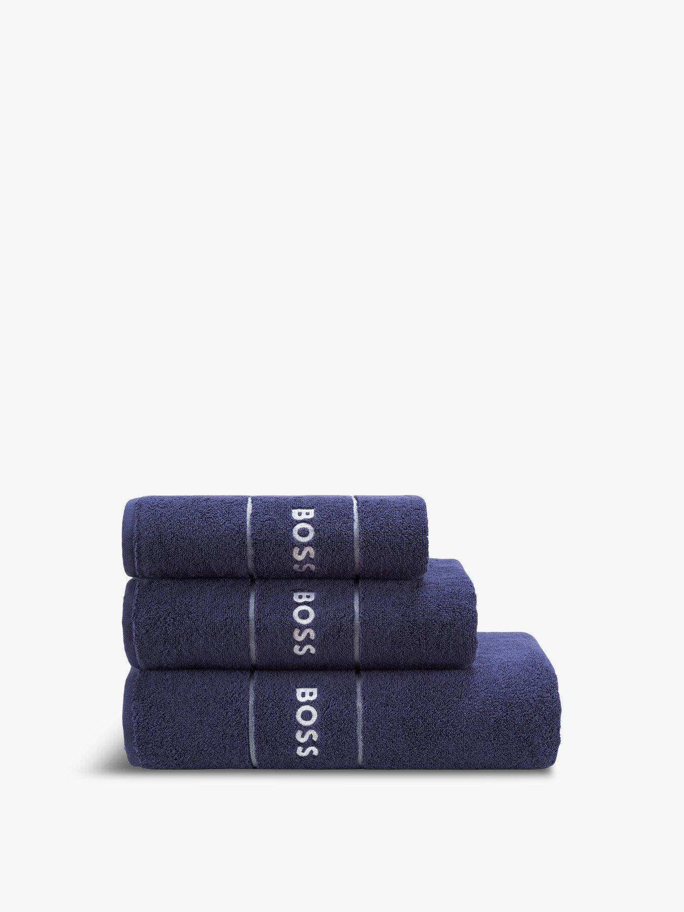 Plain Guest Towel navy