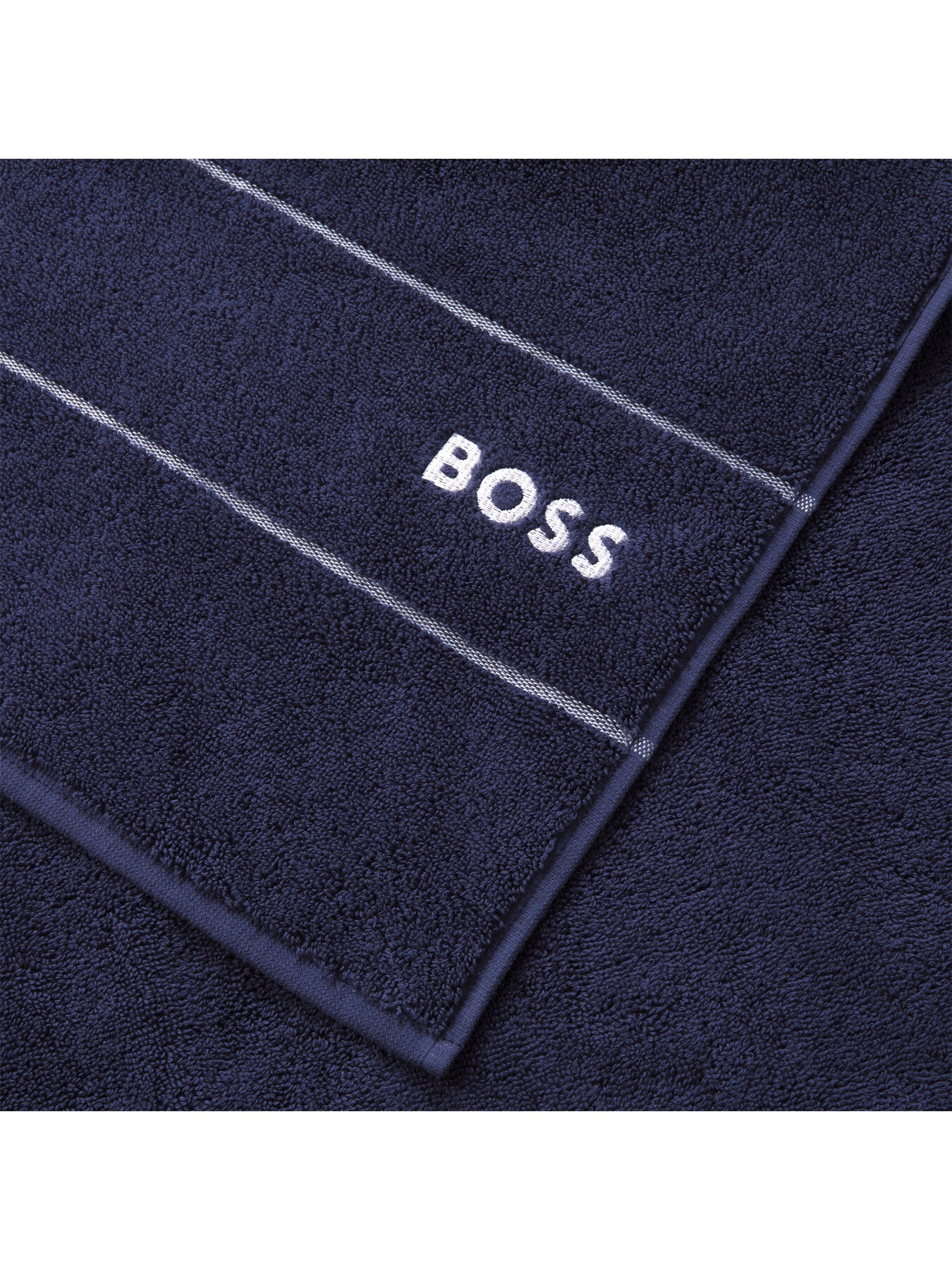 Plain Guest Towel navy