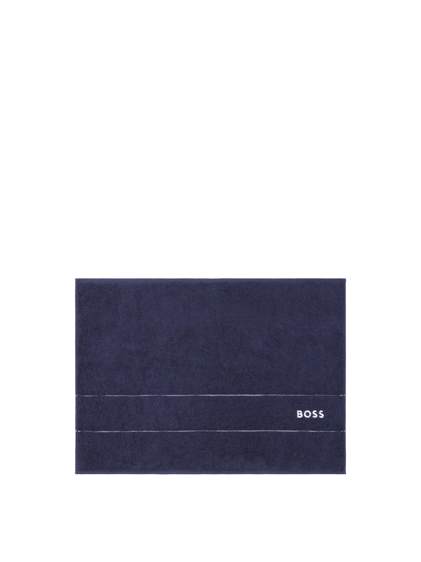 Plain Bath Mat Collection navy